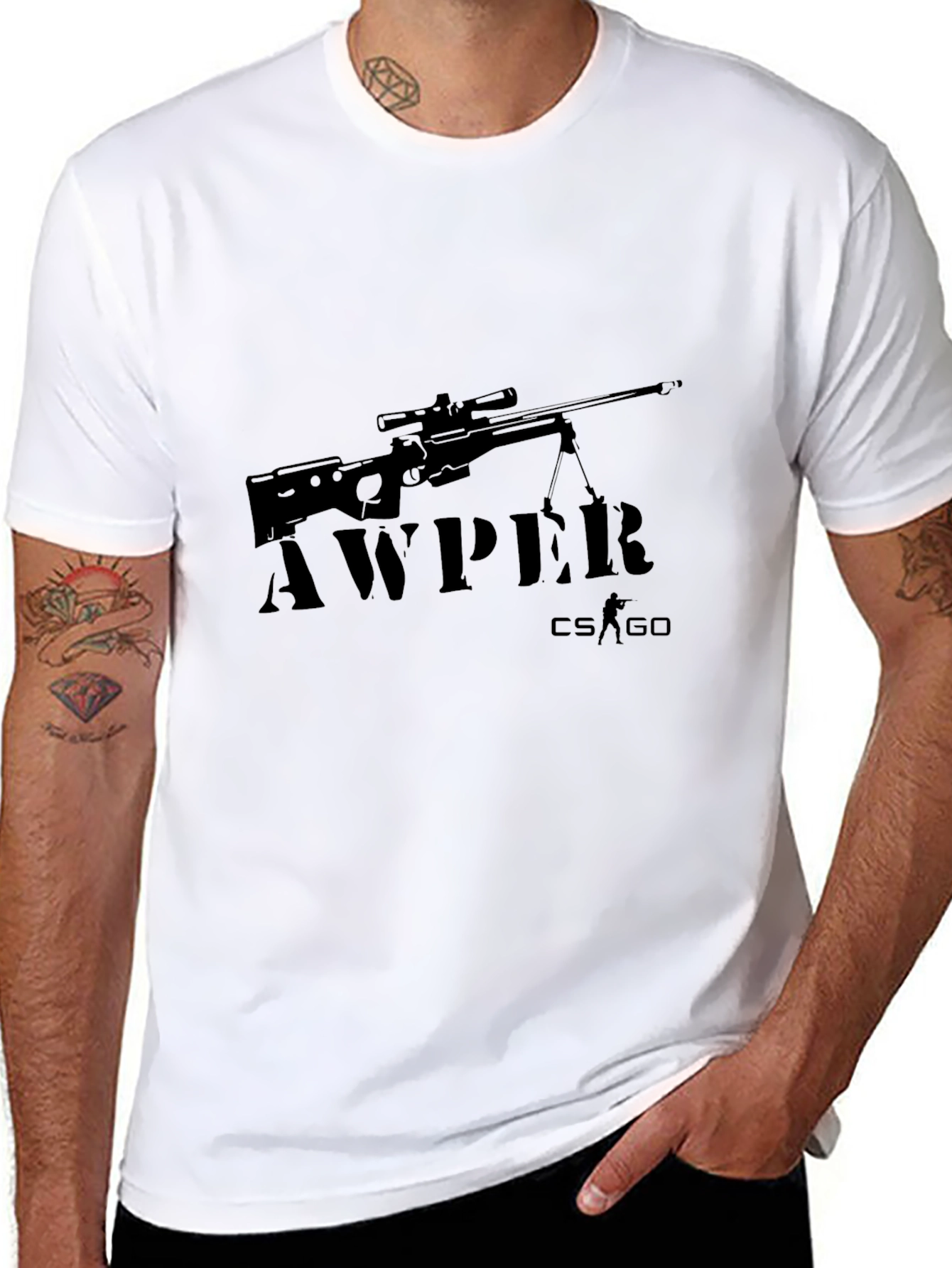 AWPer CS:GO Black T-Shirt
