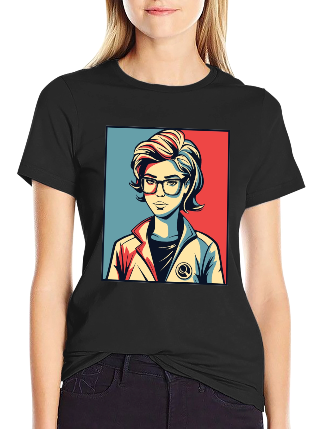 Retro Pop Art T-Shirt - Science Geek Chic