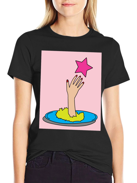 Star Hand T-Shirt - Quirky Graphic Tee