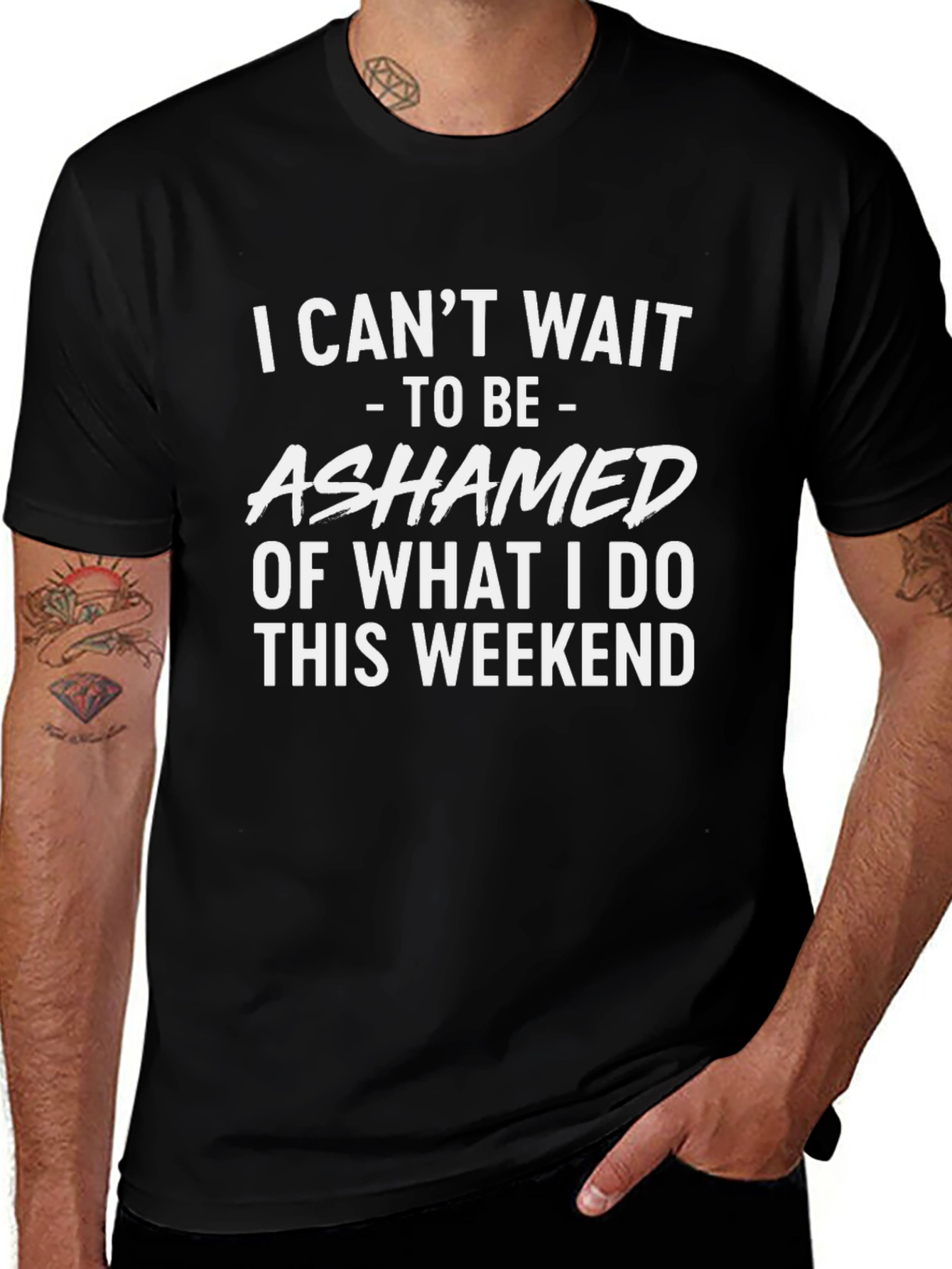 Ashamed of What I Do This Weekend T-Shirt