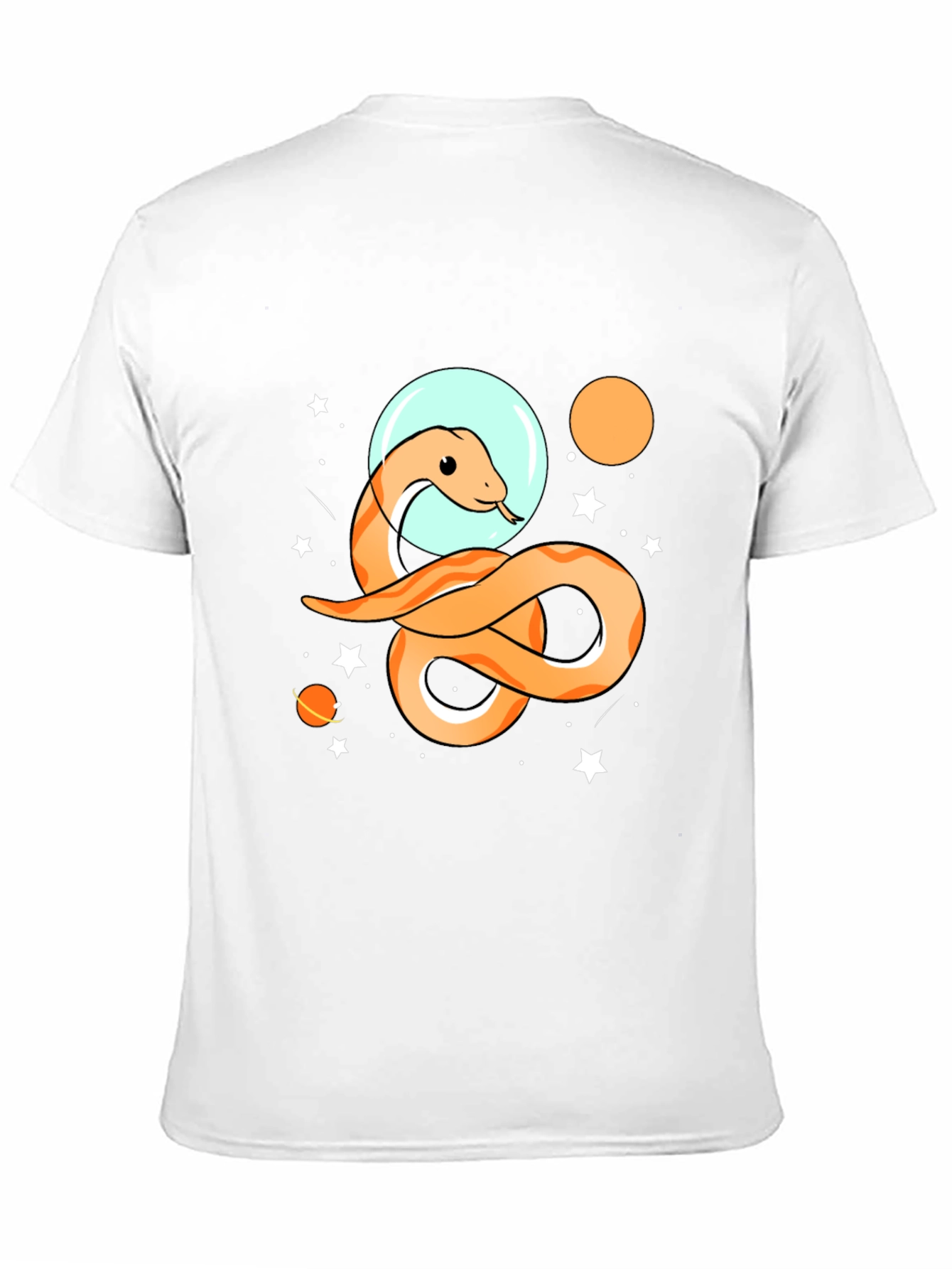 Cosmic Snake T-Shirt - Space Adventure Tee