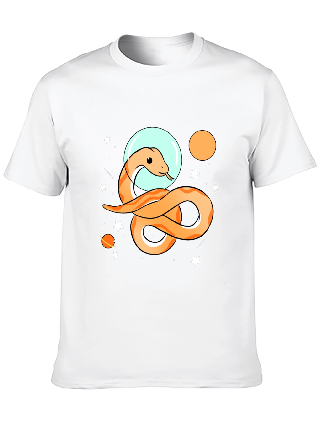 Cosmic Snake T-Shirt - Space Adventure Tee
