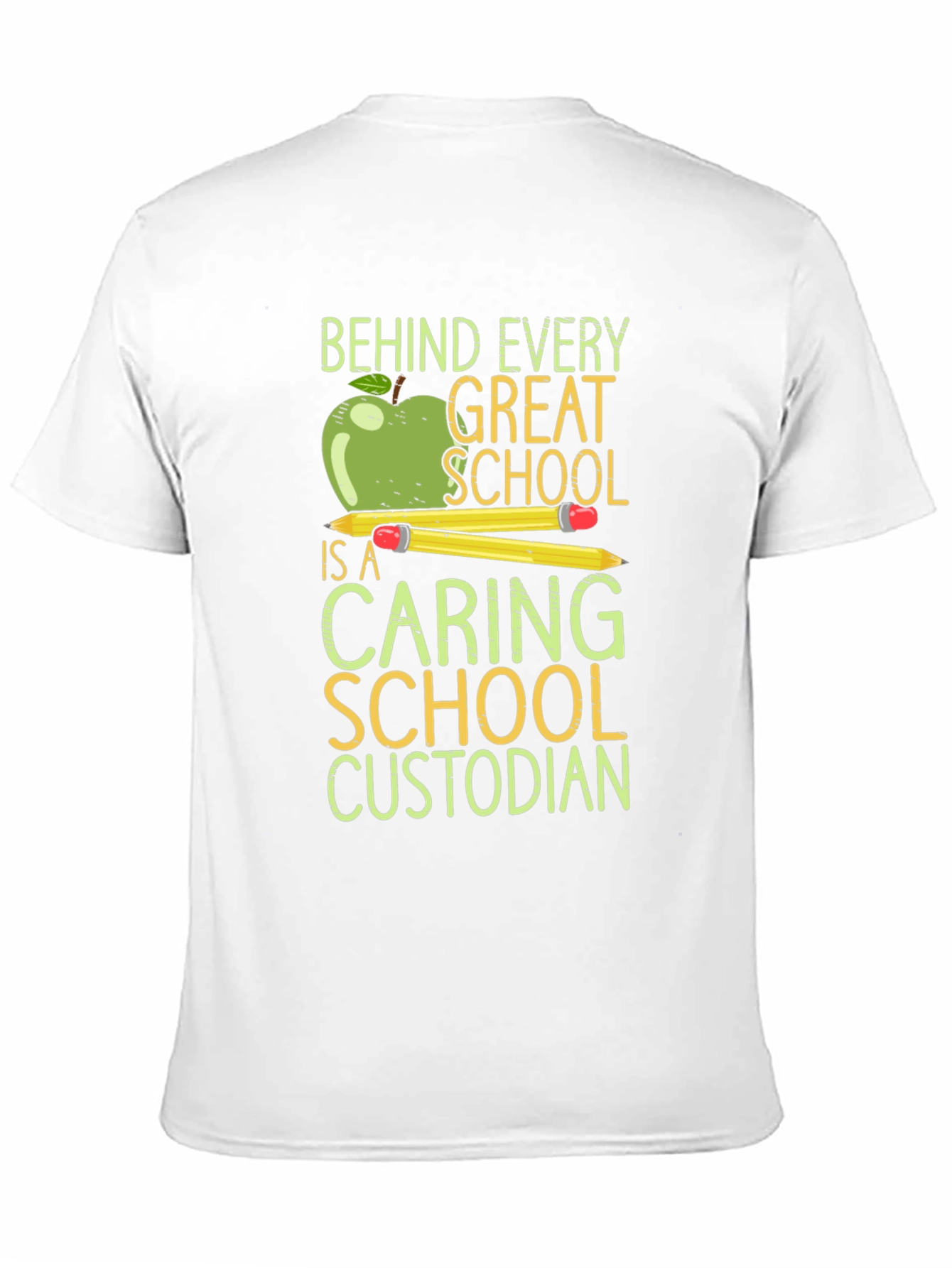Caring School Custodian T-Shirt