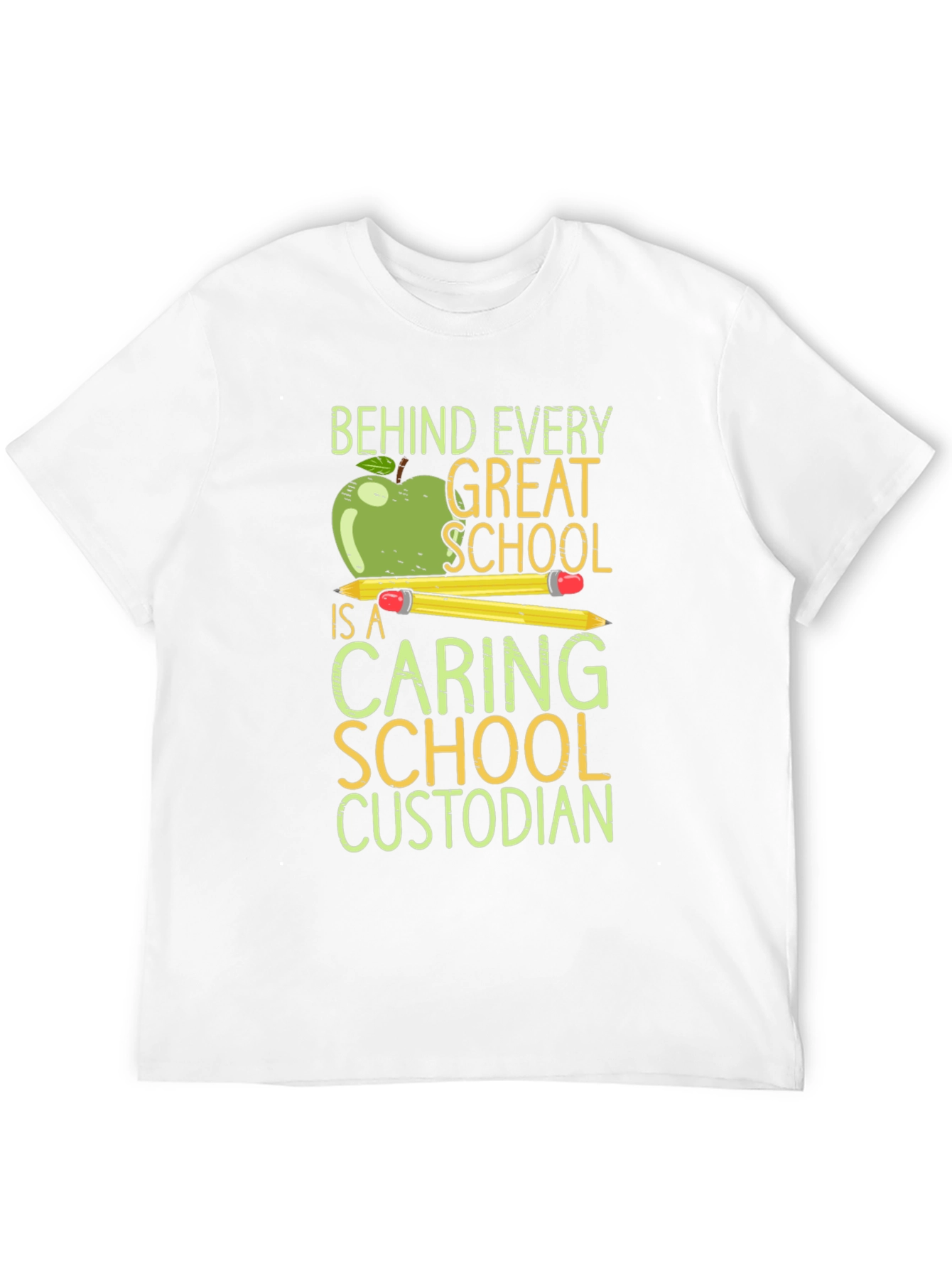 Caring School Custodian T-Shirt