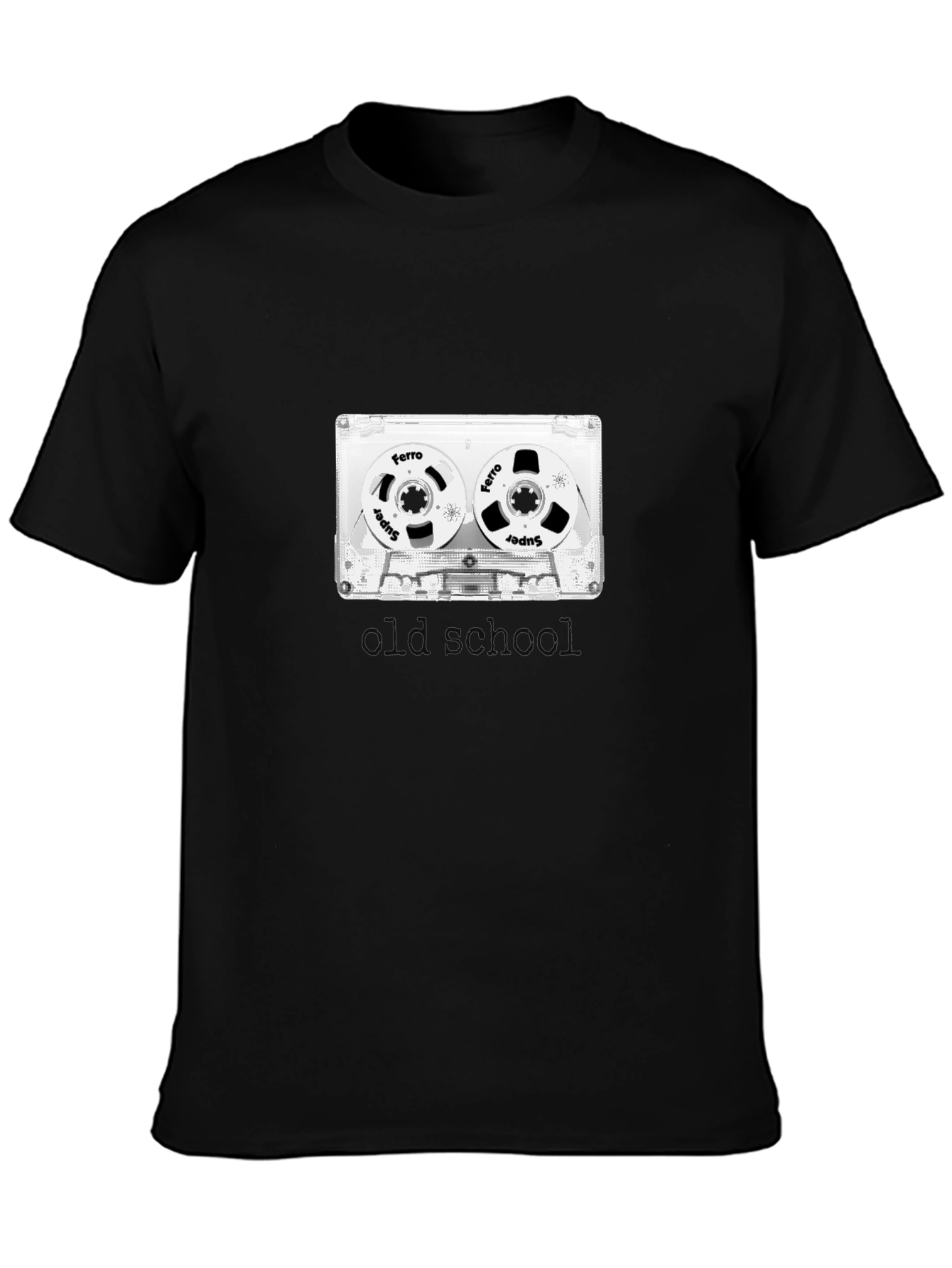 Retro Cassette Tape Graphic T-Shirt - Old School Cool