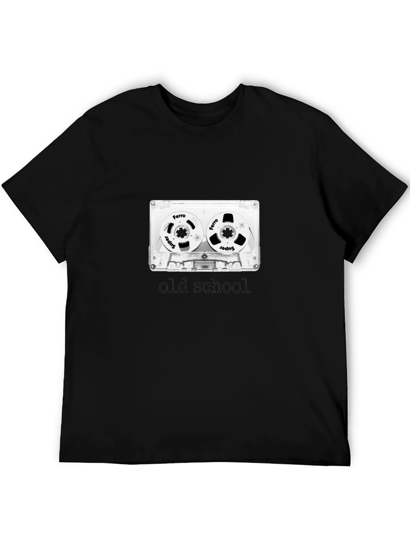 Retro Cassette Tape Graphic T-Shirt - Old School Cool