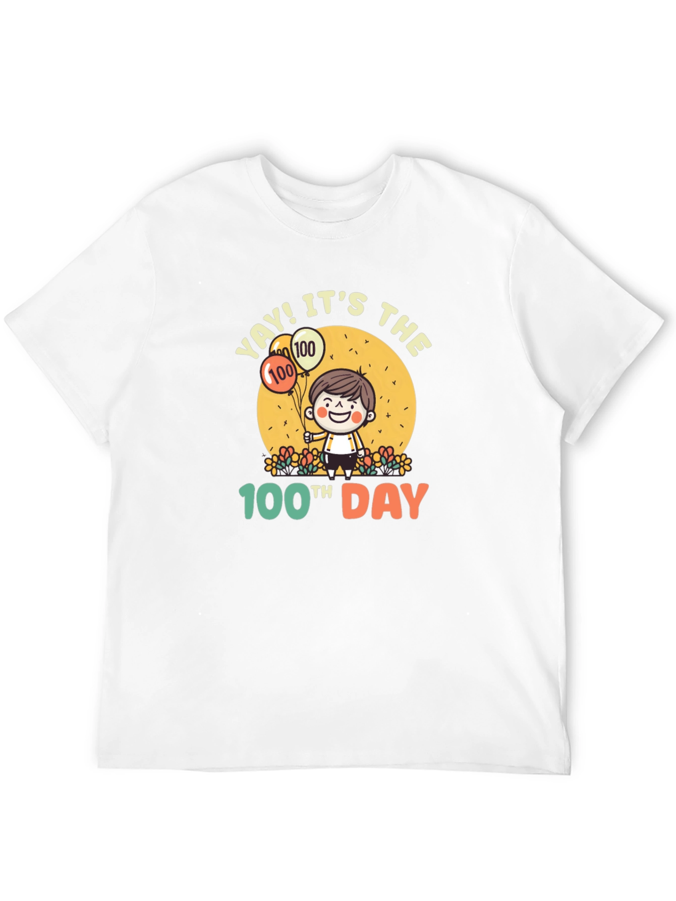 100th Day T-Shirt - Celebrate in Style!