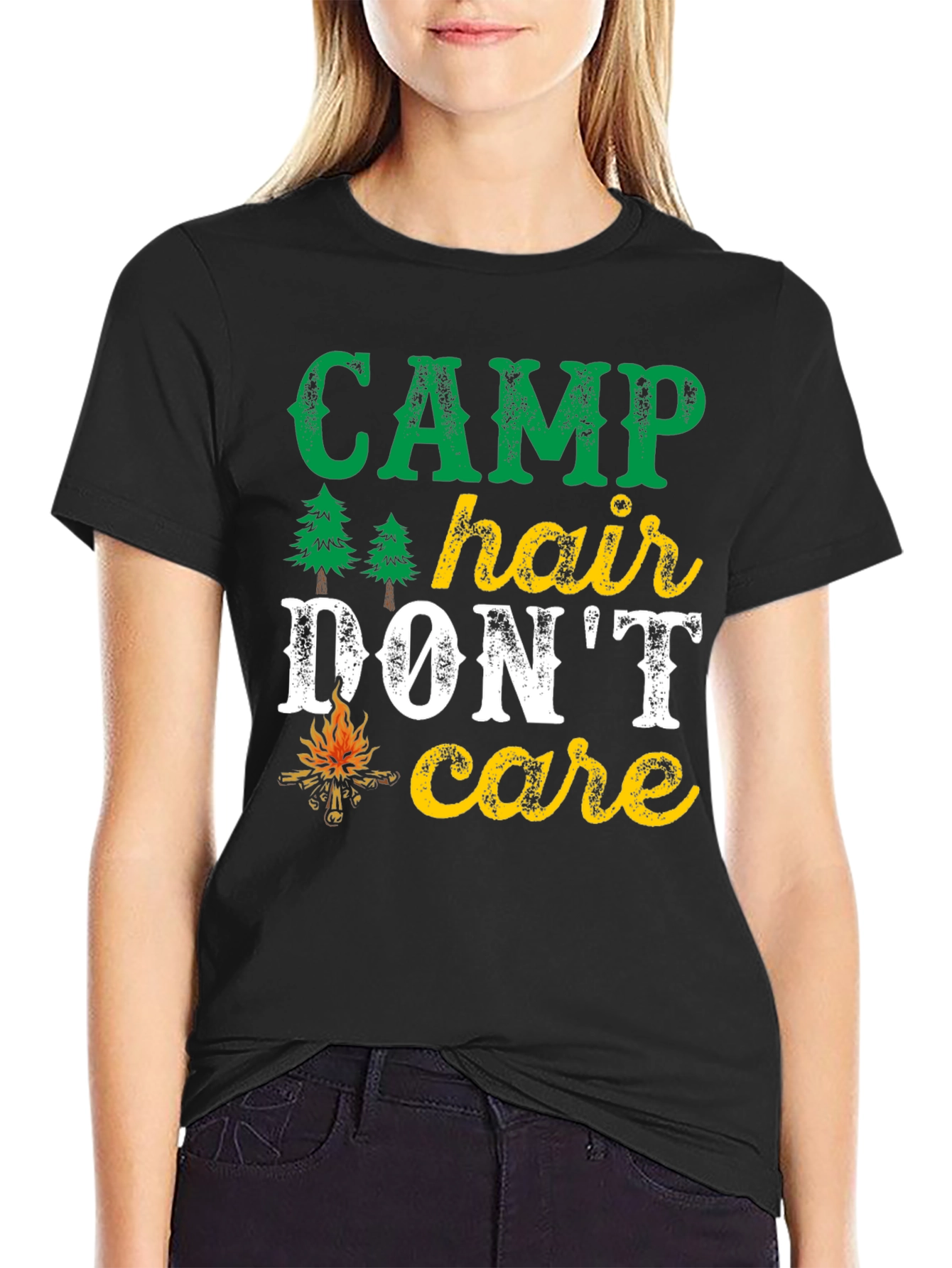 Camp Hair Dont Care T-Shirt