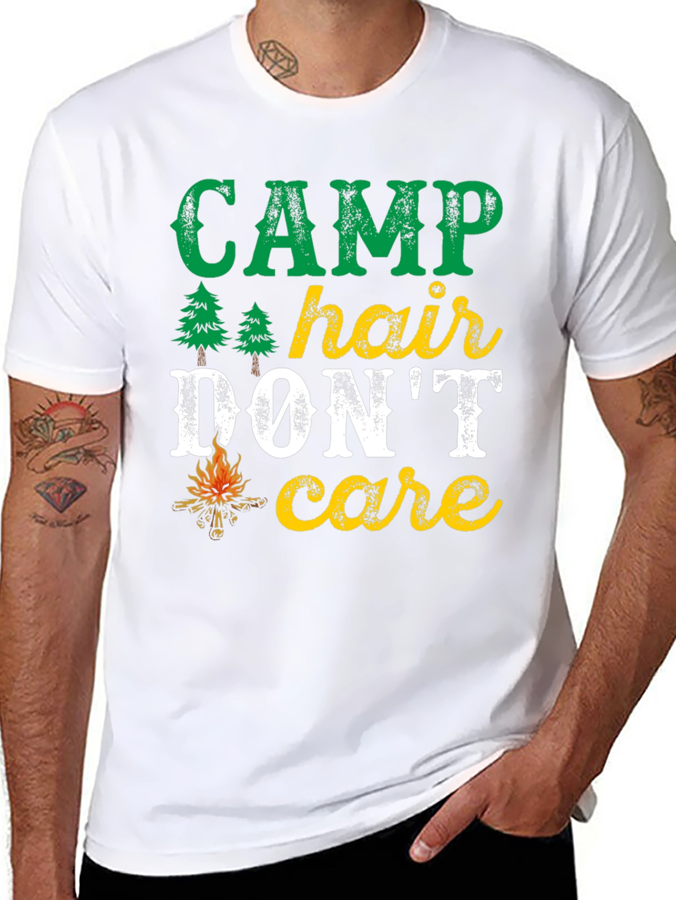 Camp Hair Dont Care T-Shirt