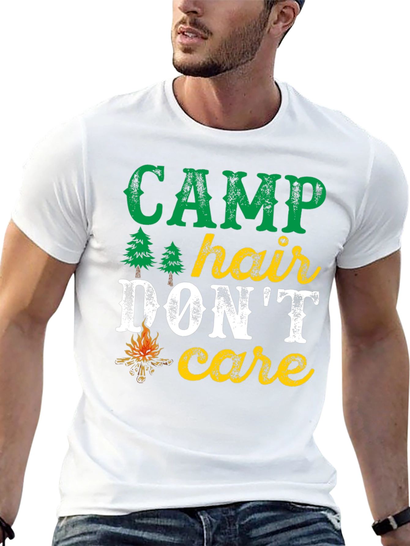 Camp Hair Dont Care T-Shirt