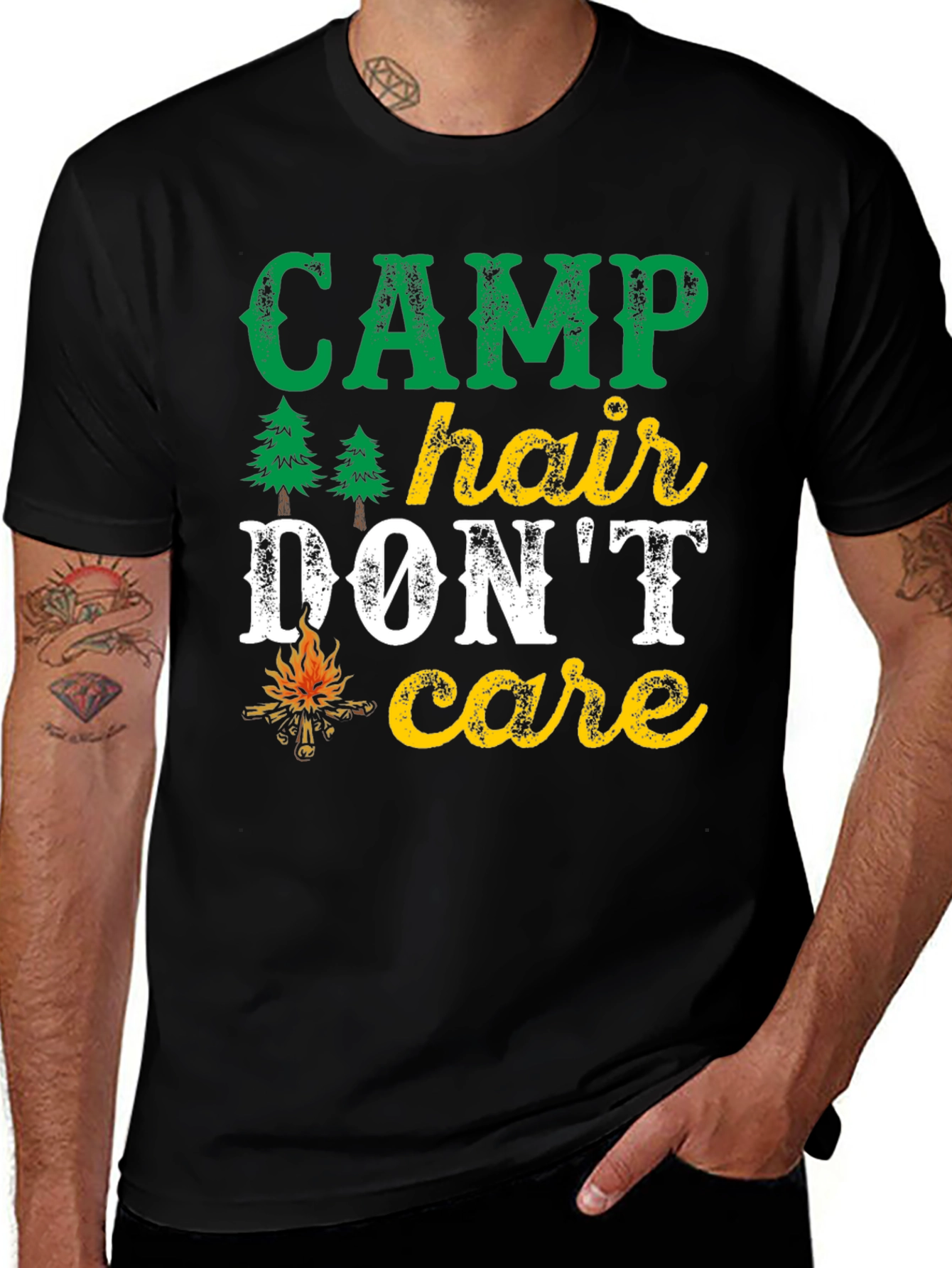 Camp Hair Dont Care T-Shirt