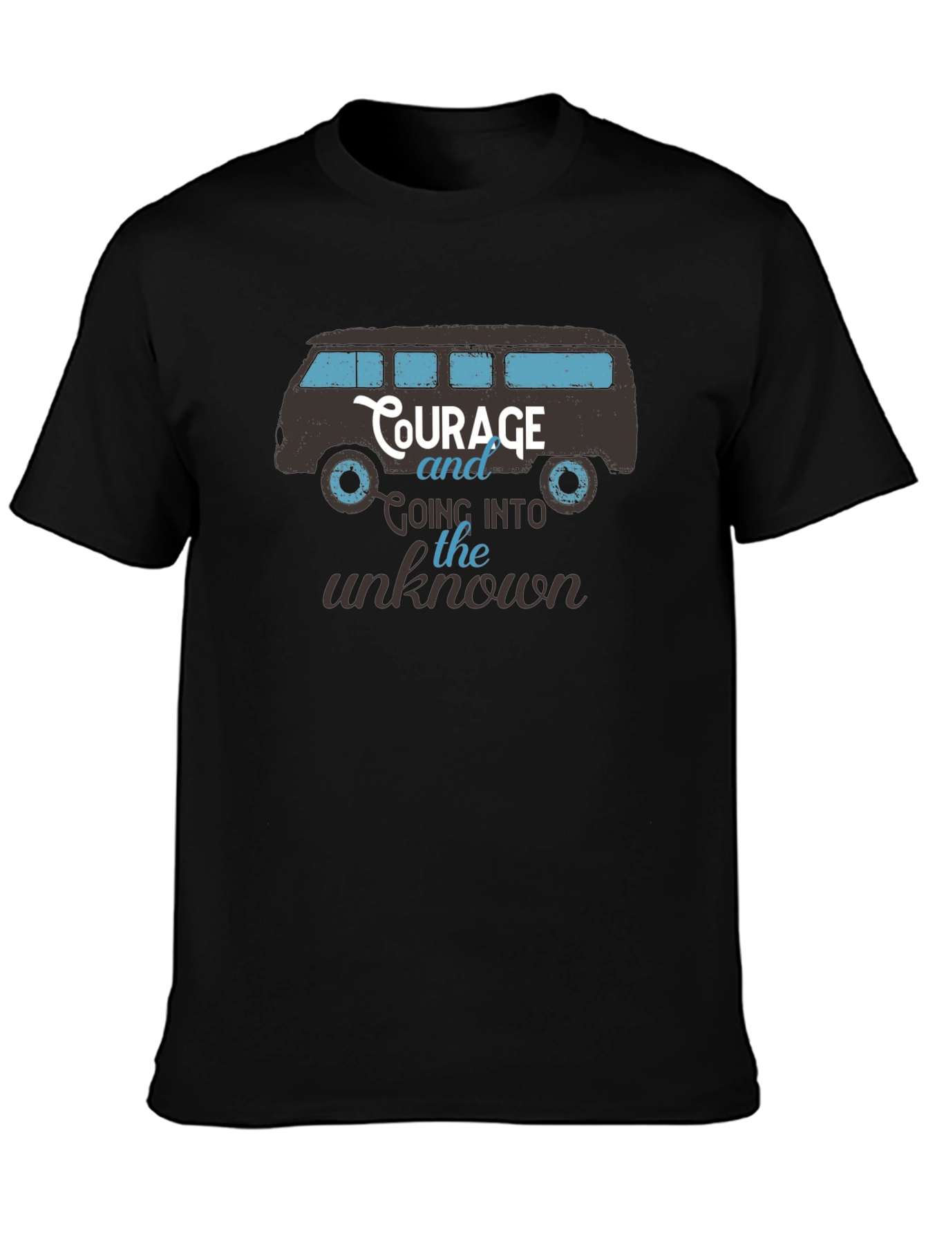 Courage Van Graphic Tee - Black