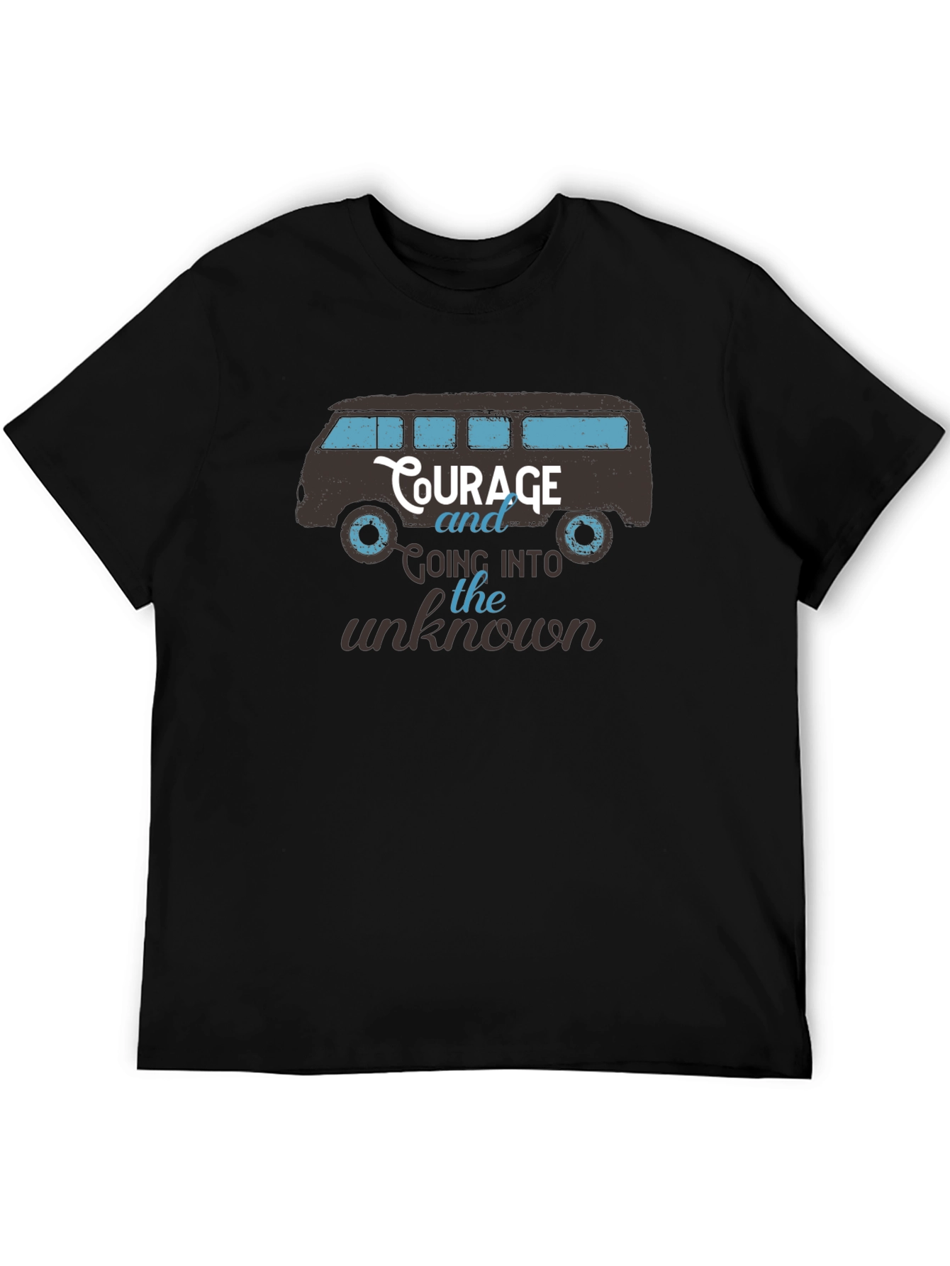 Courage Van Graphic Tee - Black