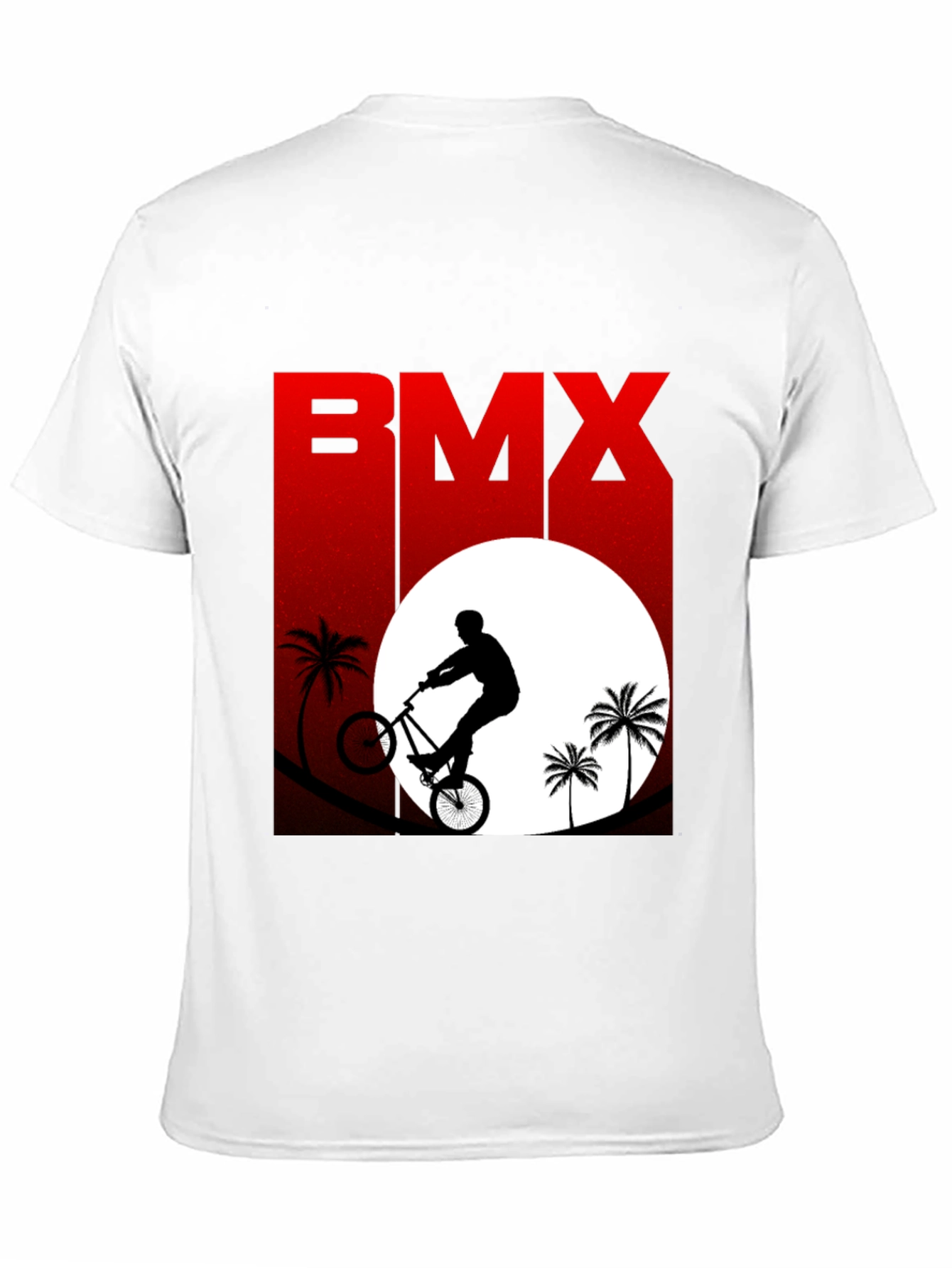 BMX Silhouette Graphic Tee - Black