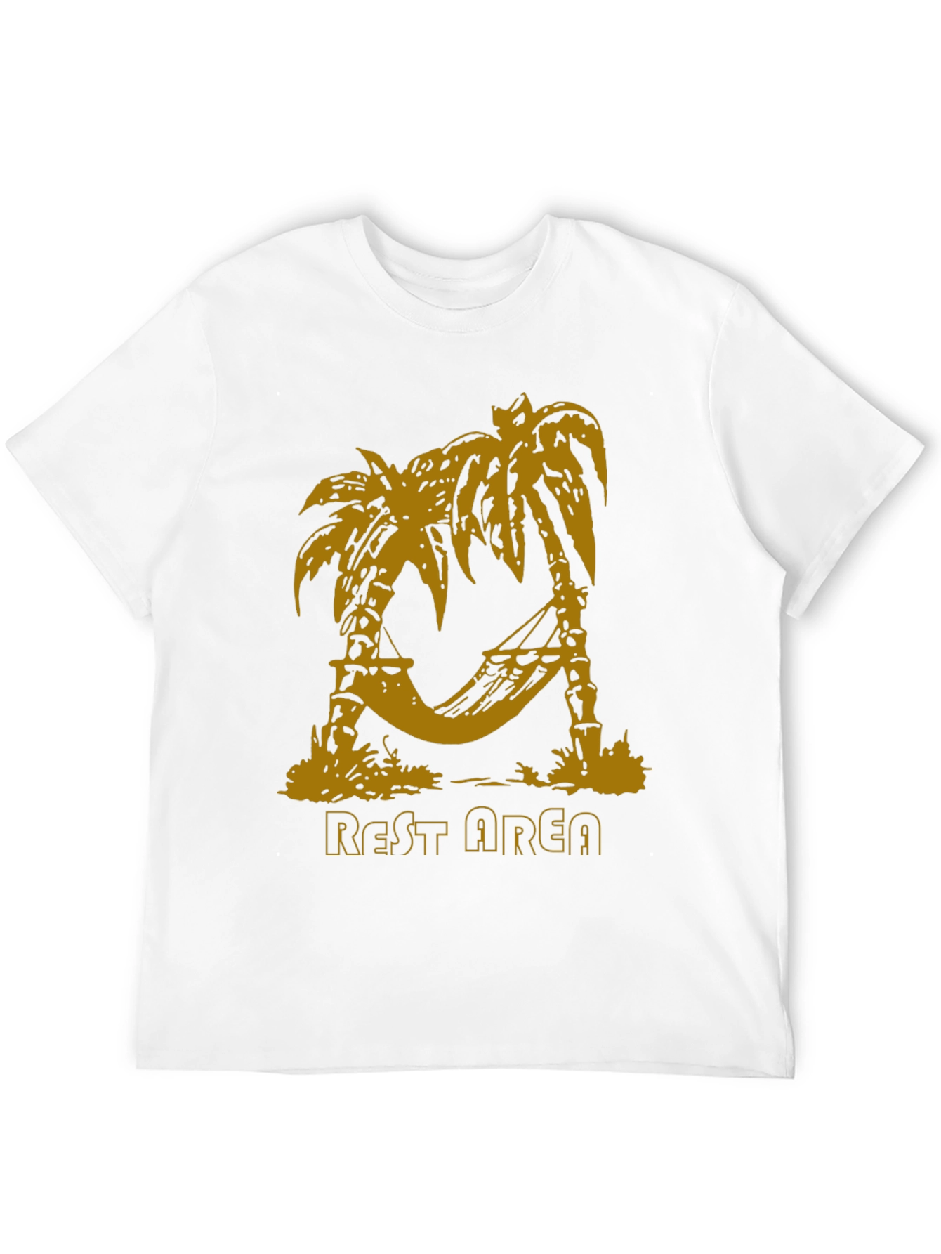 Relaxing Rest Area Palm Tree Graphic Tee