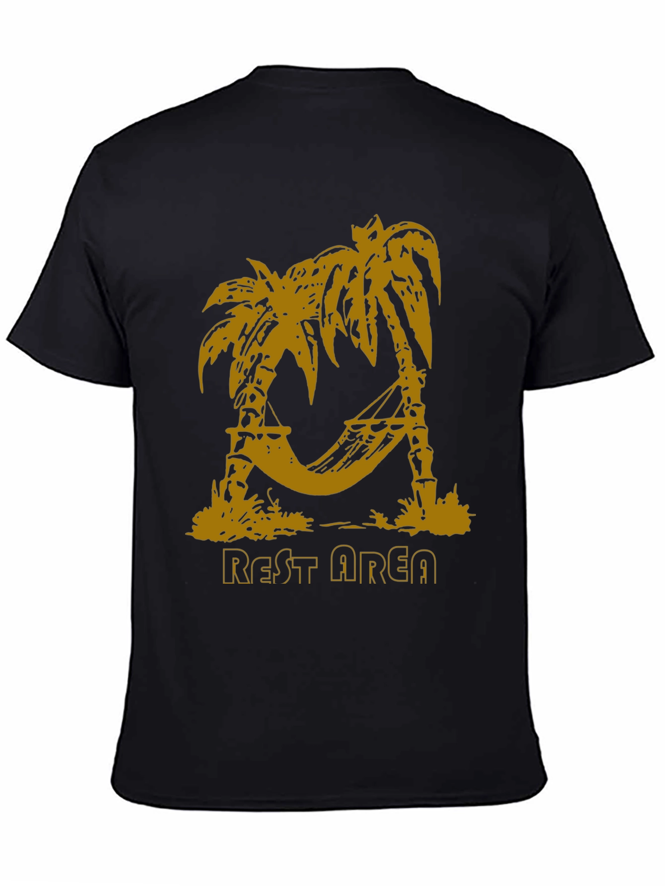 Relaxing Rest Area Palm Tree Graphic Tee