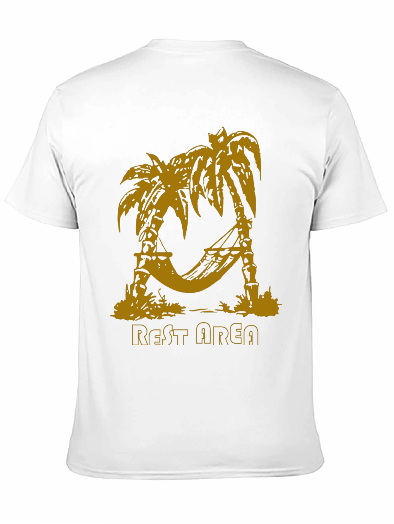 Relaxing Rest Area Palm Tree Graphic Tee
