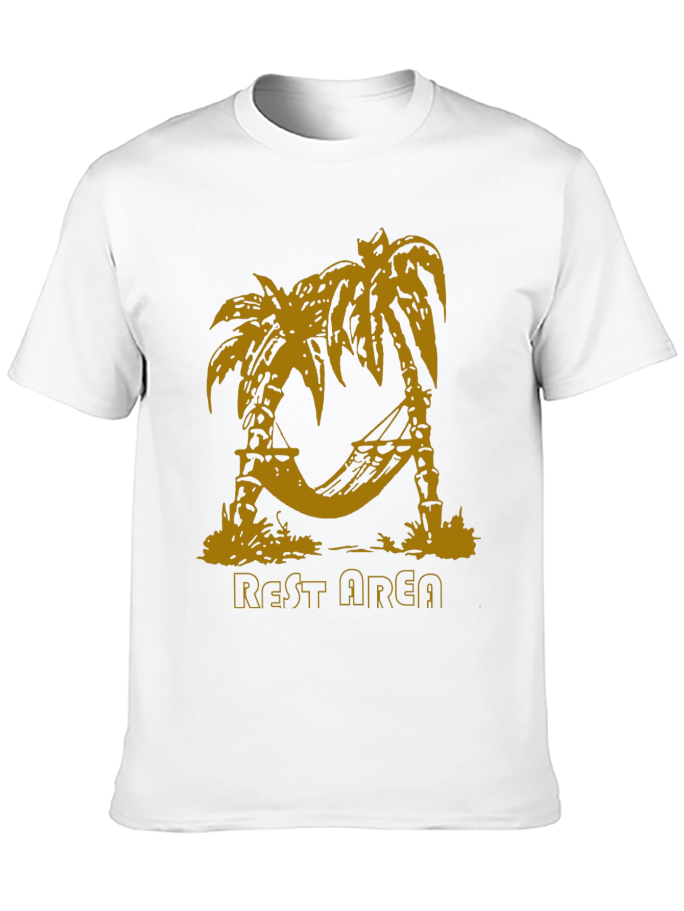 Relaxing Rest Area Palm Tree Graphic Tee