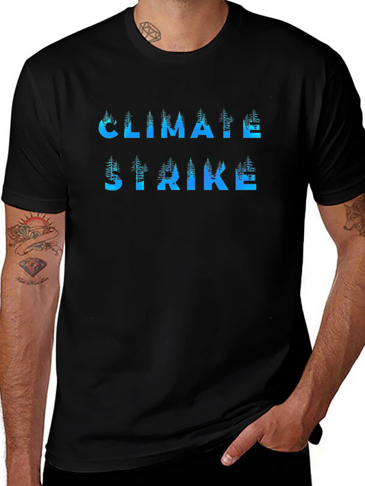 Climate Strike Graphic T-Shirt