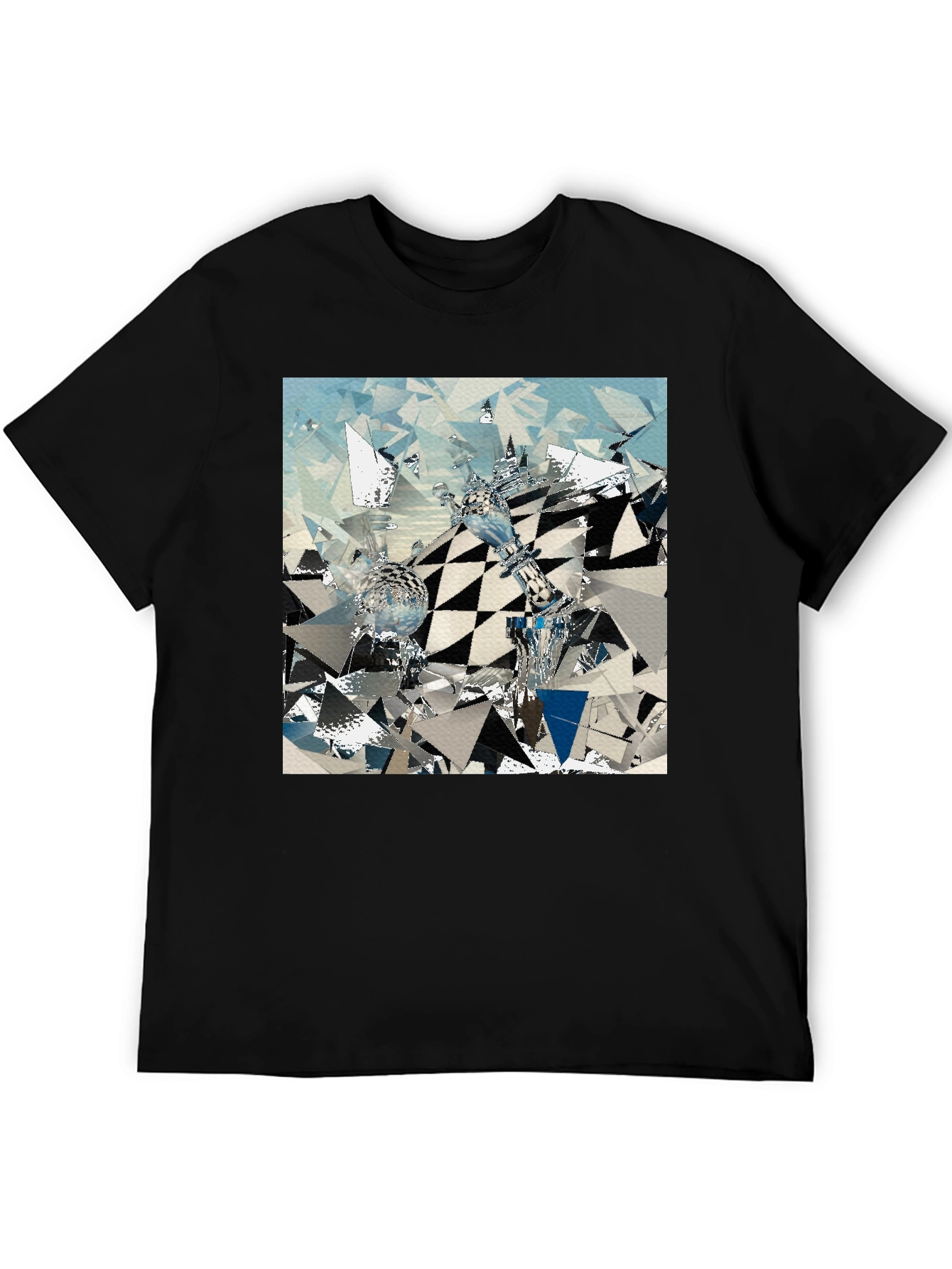 Abstract Chess T-Shirt