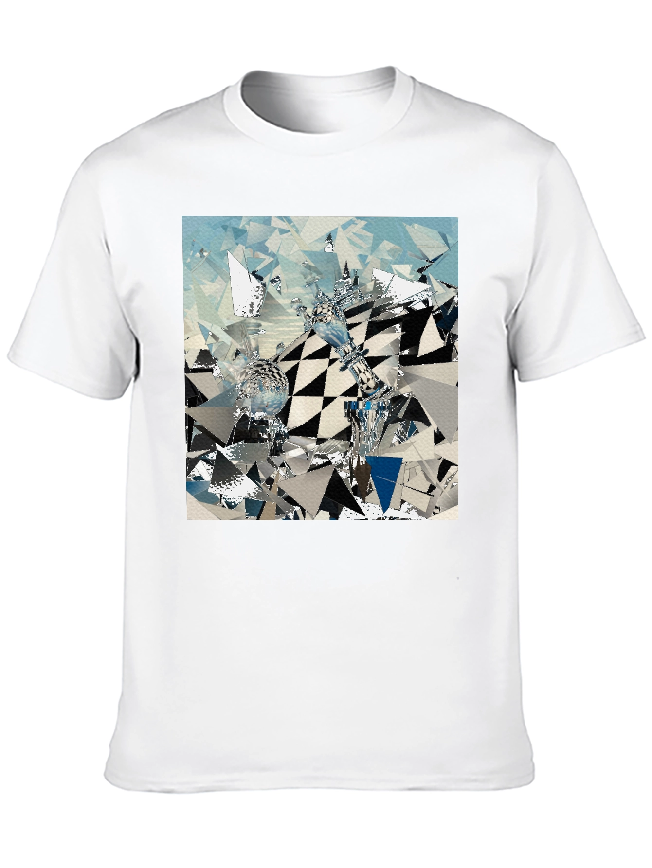 Abstract Chess T-Shirt