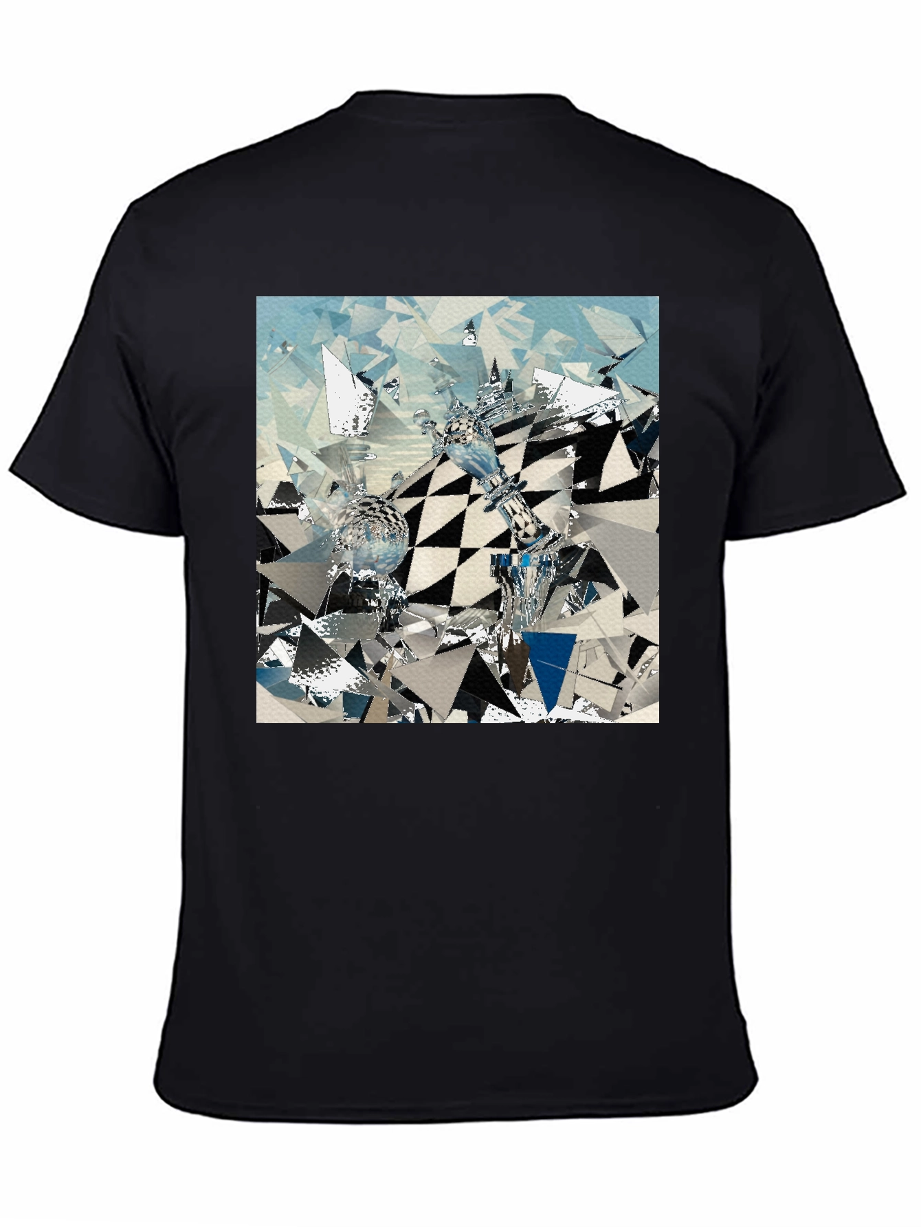Abstract Chess T-Shirt