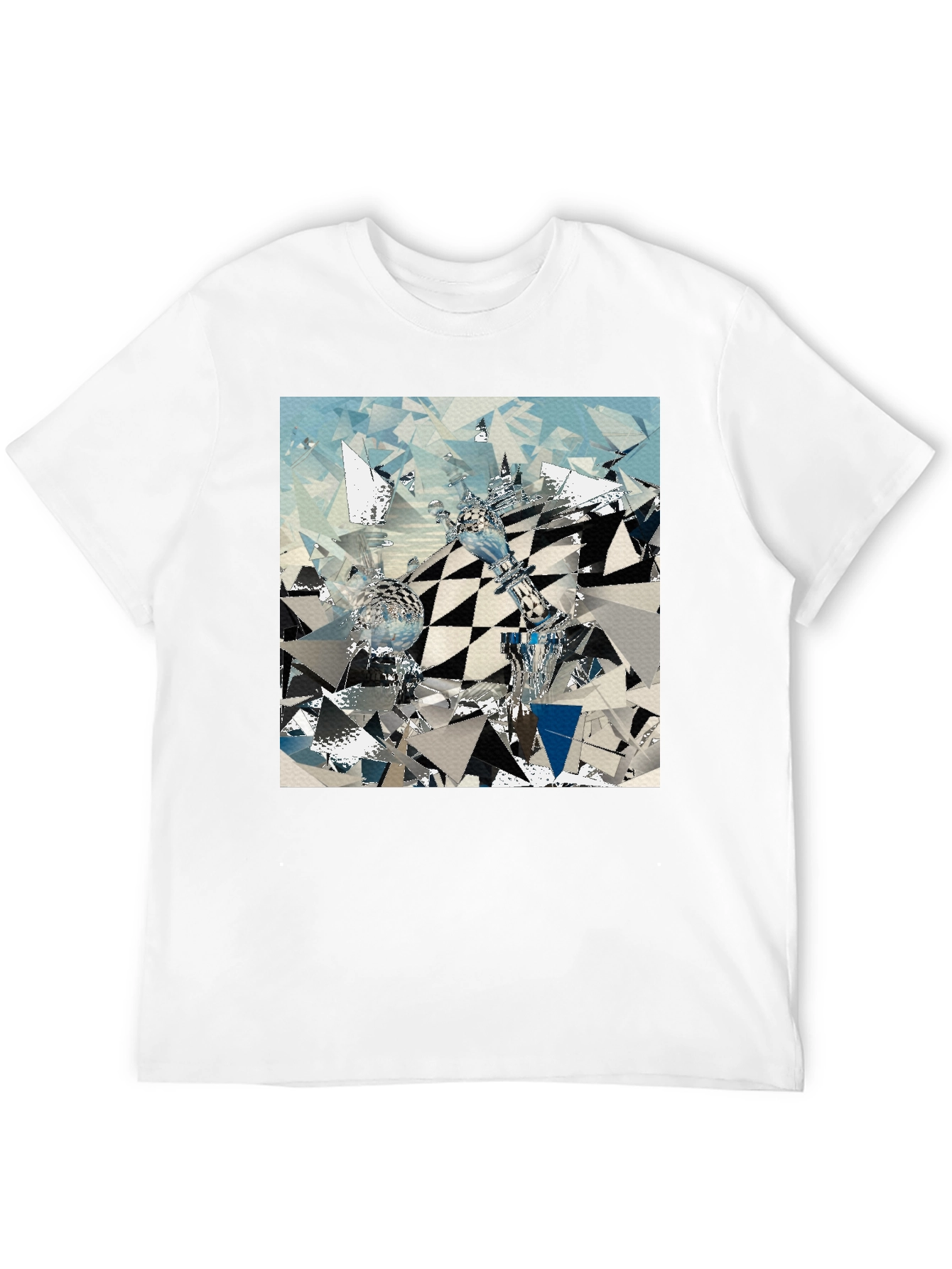 Abstract Chess T-Shirt