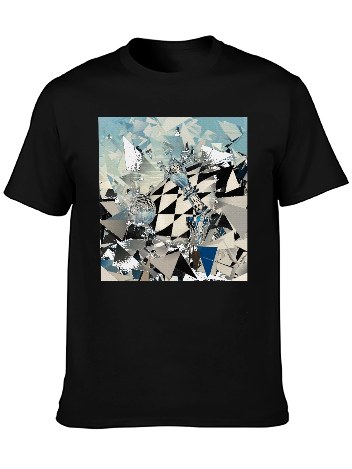 Abstract Chess T-Shirt