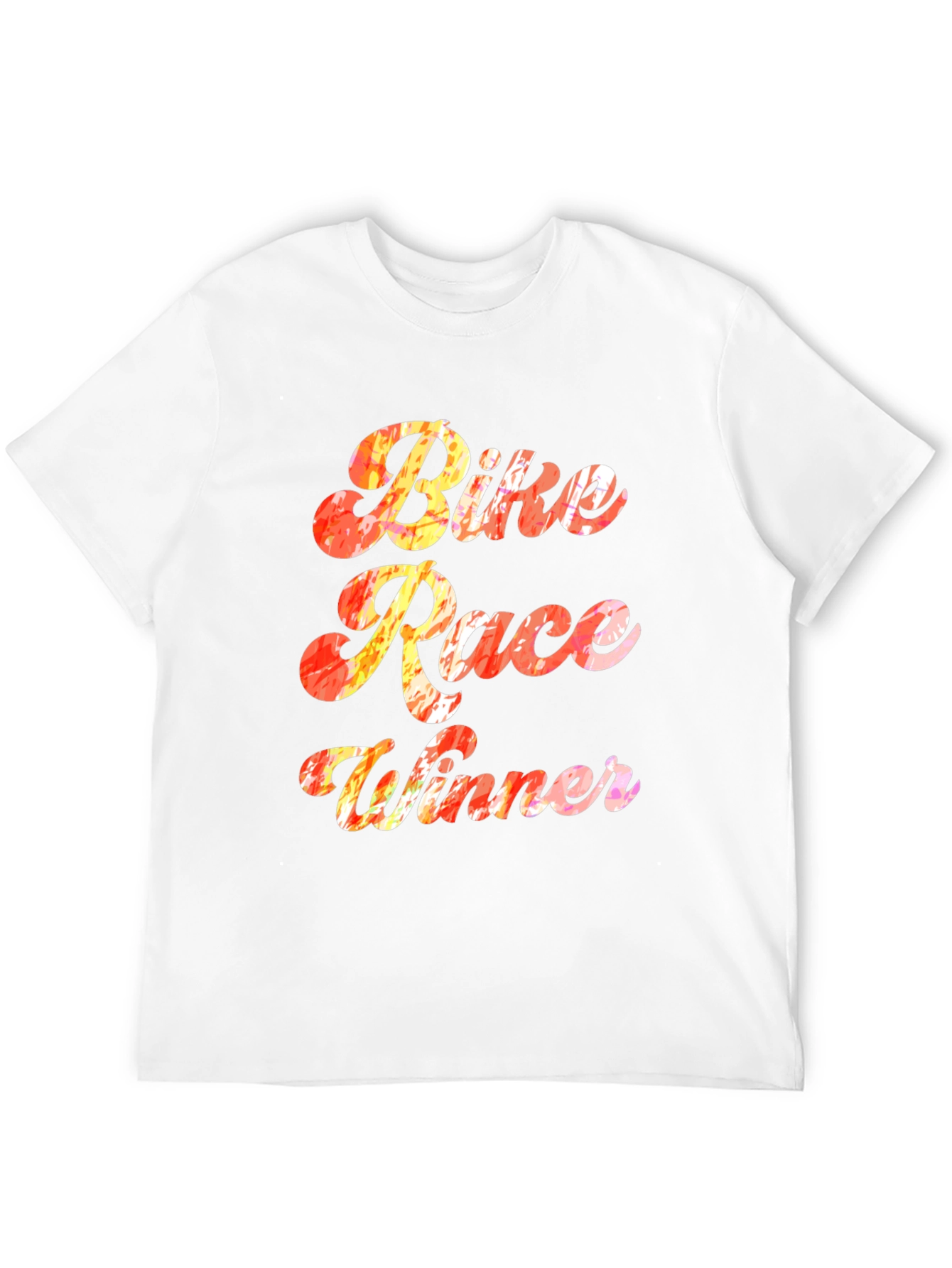 Bike Race Winner T-Shirt - Novelty Graphic Tee