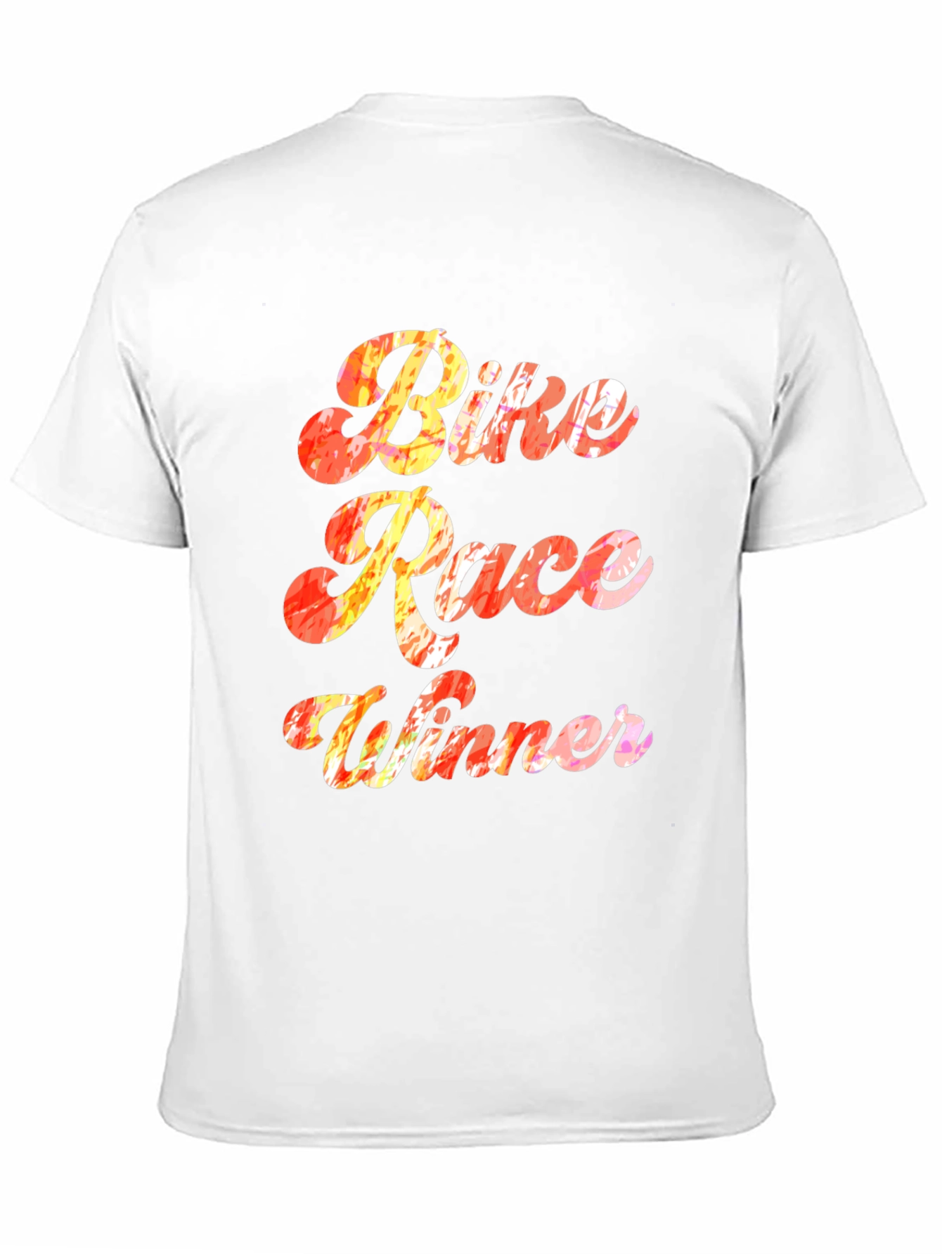 Bike Race Winner T-Shirt - Novelty Graphic Tee