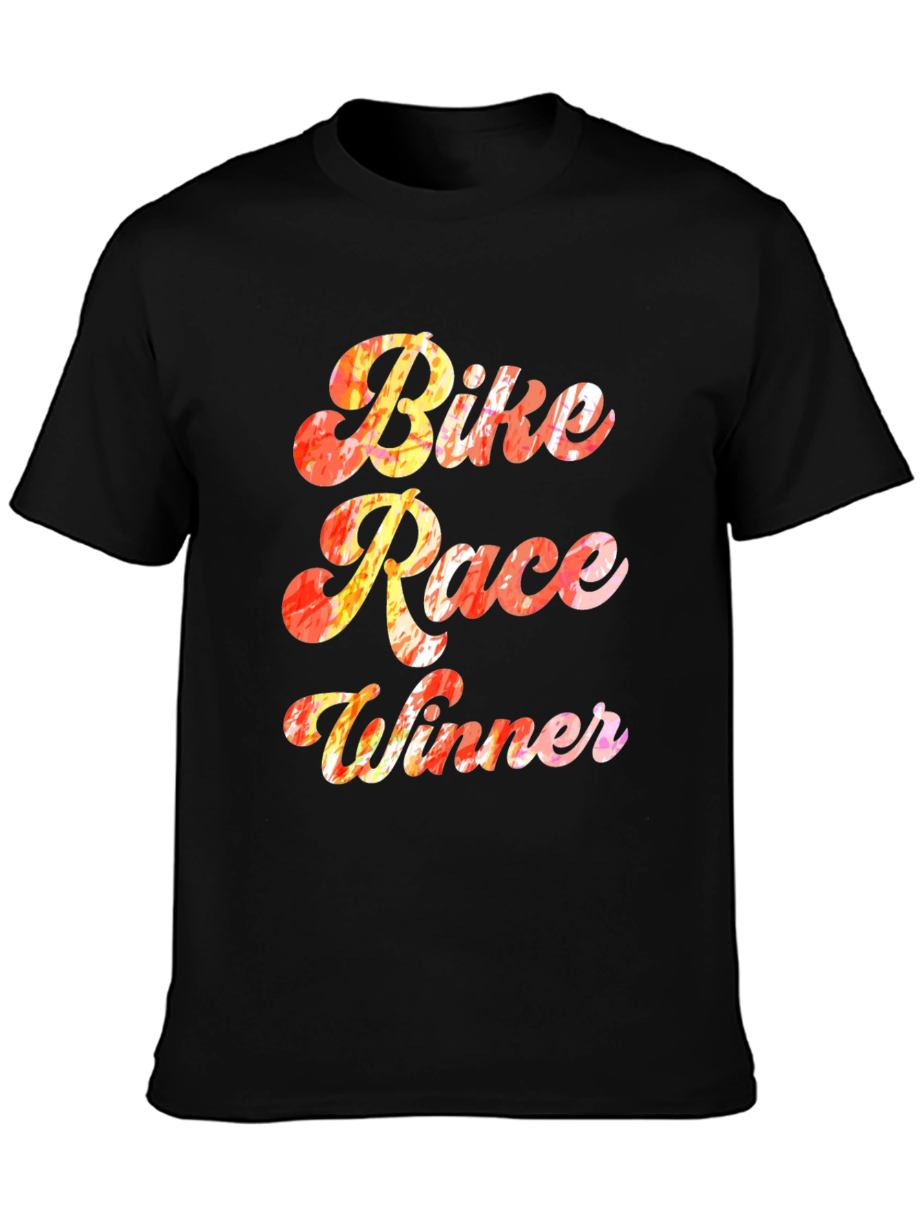 Bike Race Winner T-Shirt - Novelty Graphic Tee