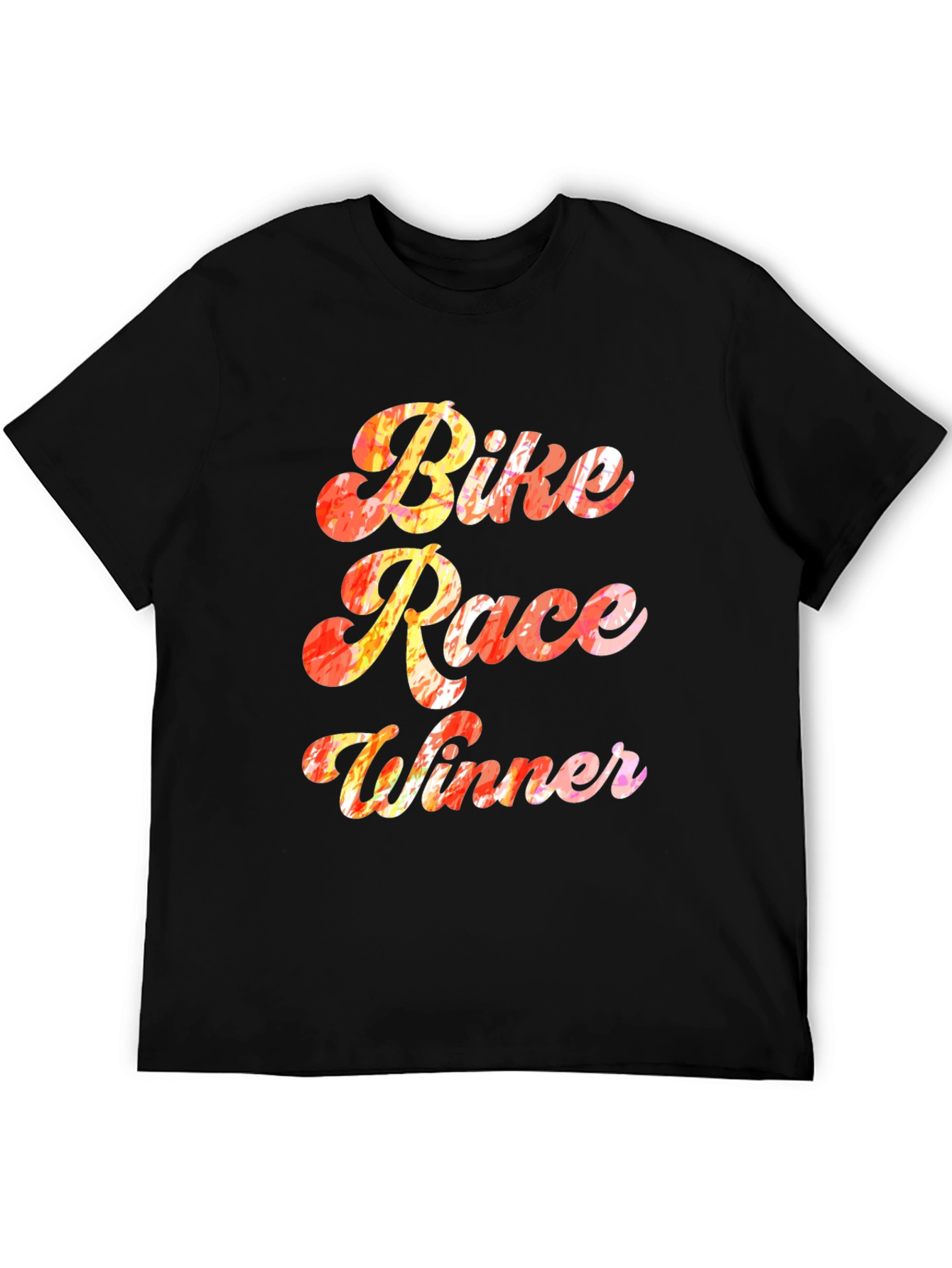Bike Race Winner T-Shirt - Novelty Graphic Tee