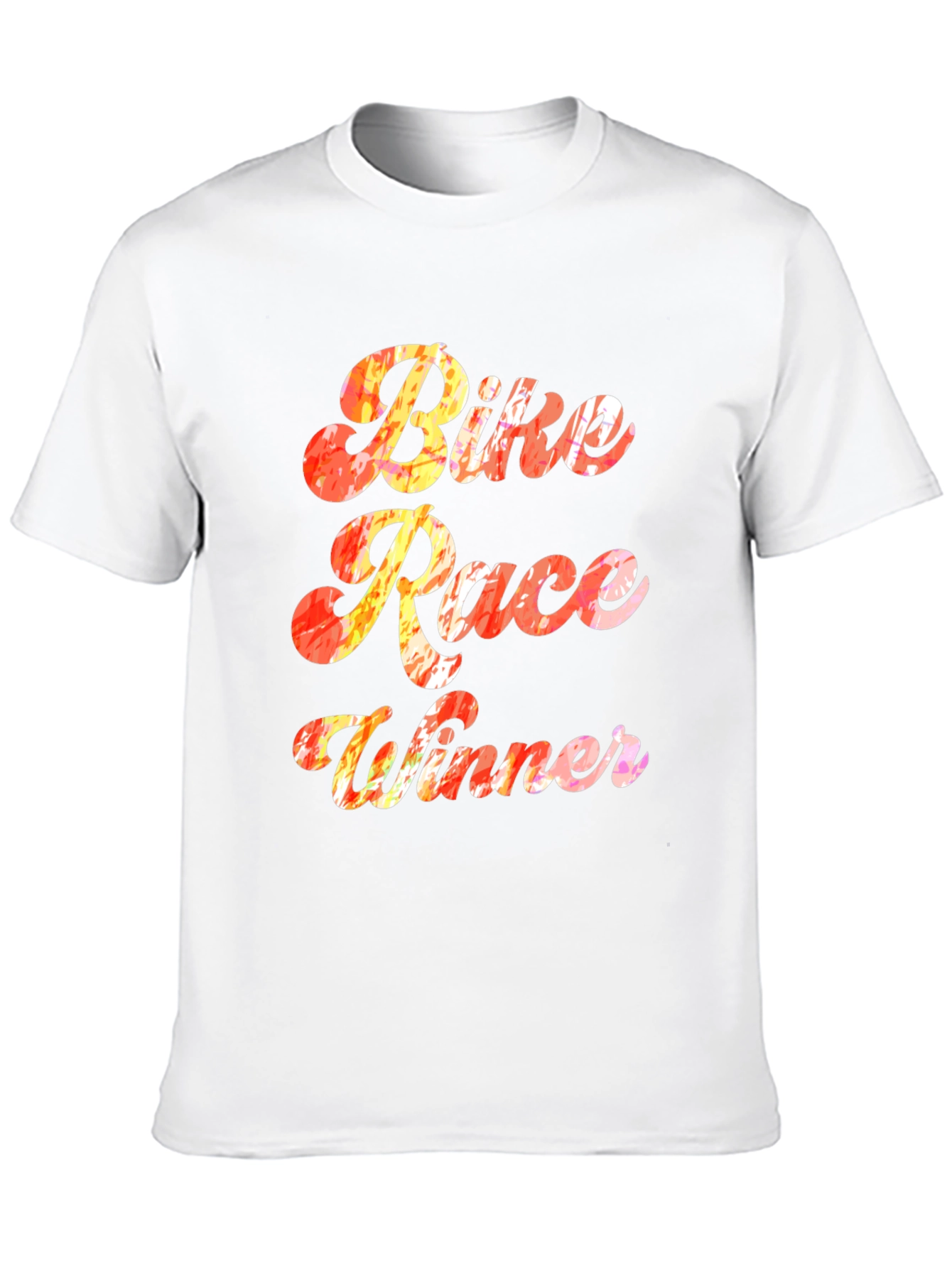 Bike Race Winner T-Shirt - Novelty Graphic Tee