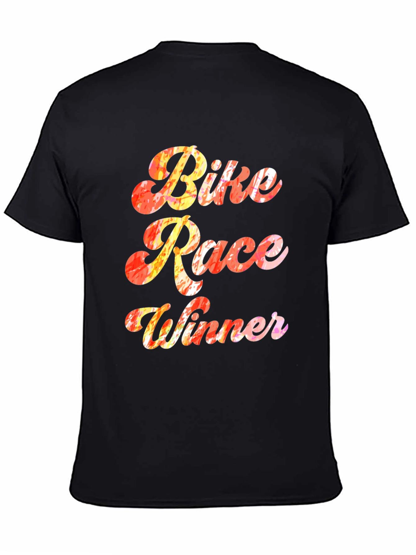 Bike Race Winner T-Shirt - Novelty Graphic Tee
