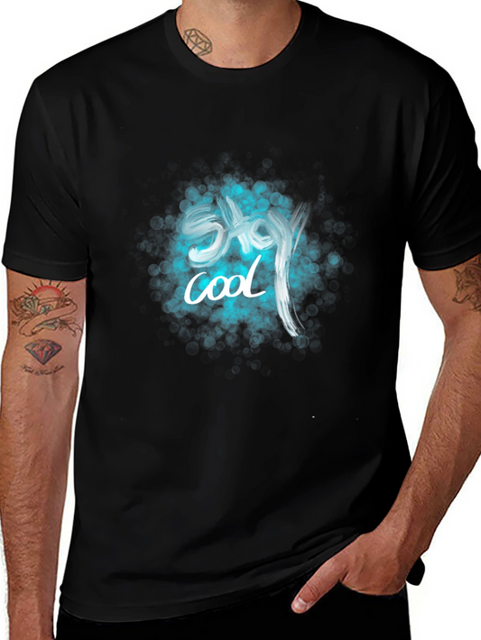 Stay Cool Graphic Tee - Soft Cotton Comfort