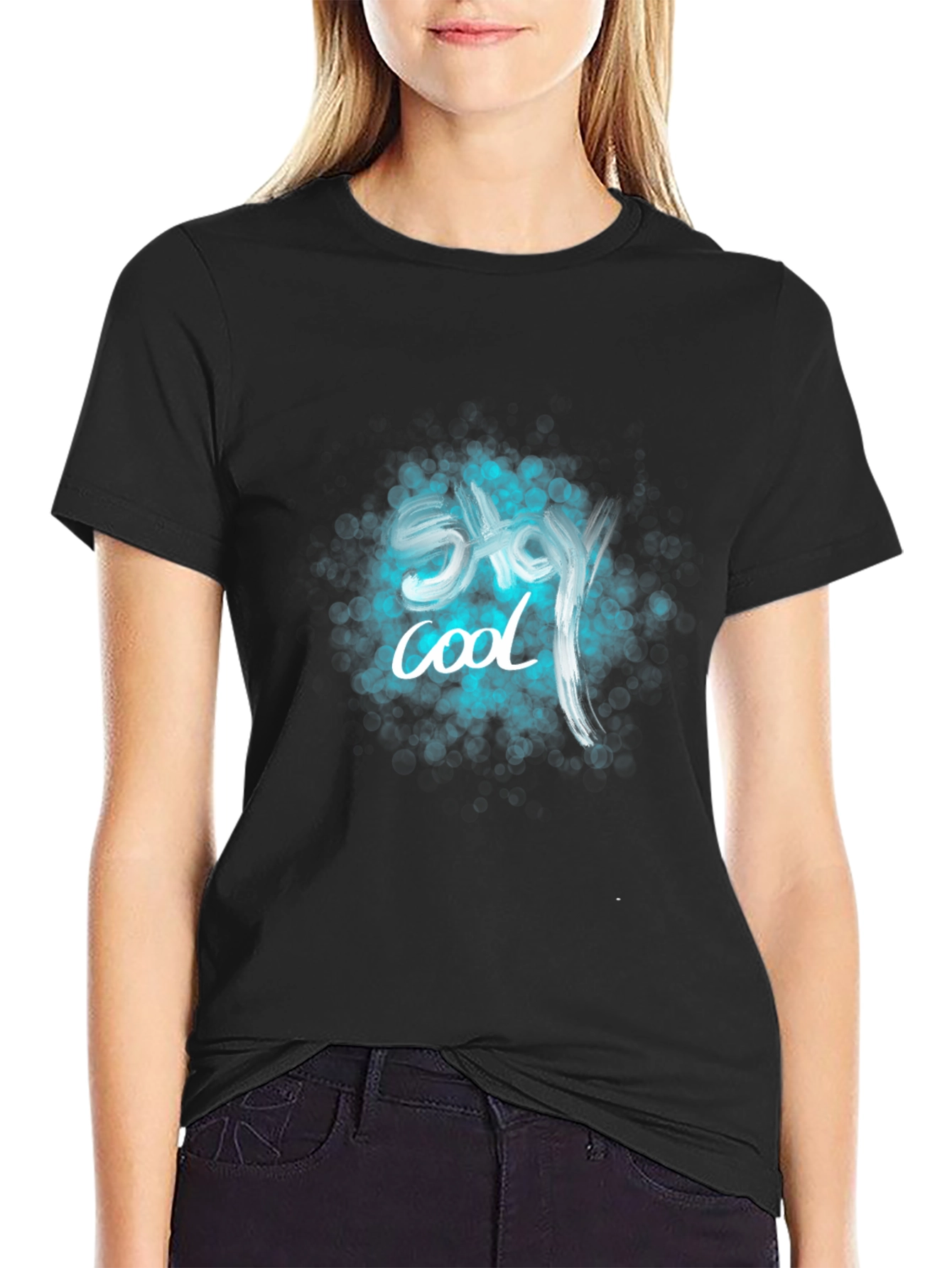 Stay Cool Graphic Tee - Soft Cotton Comfort