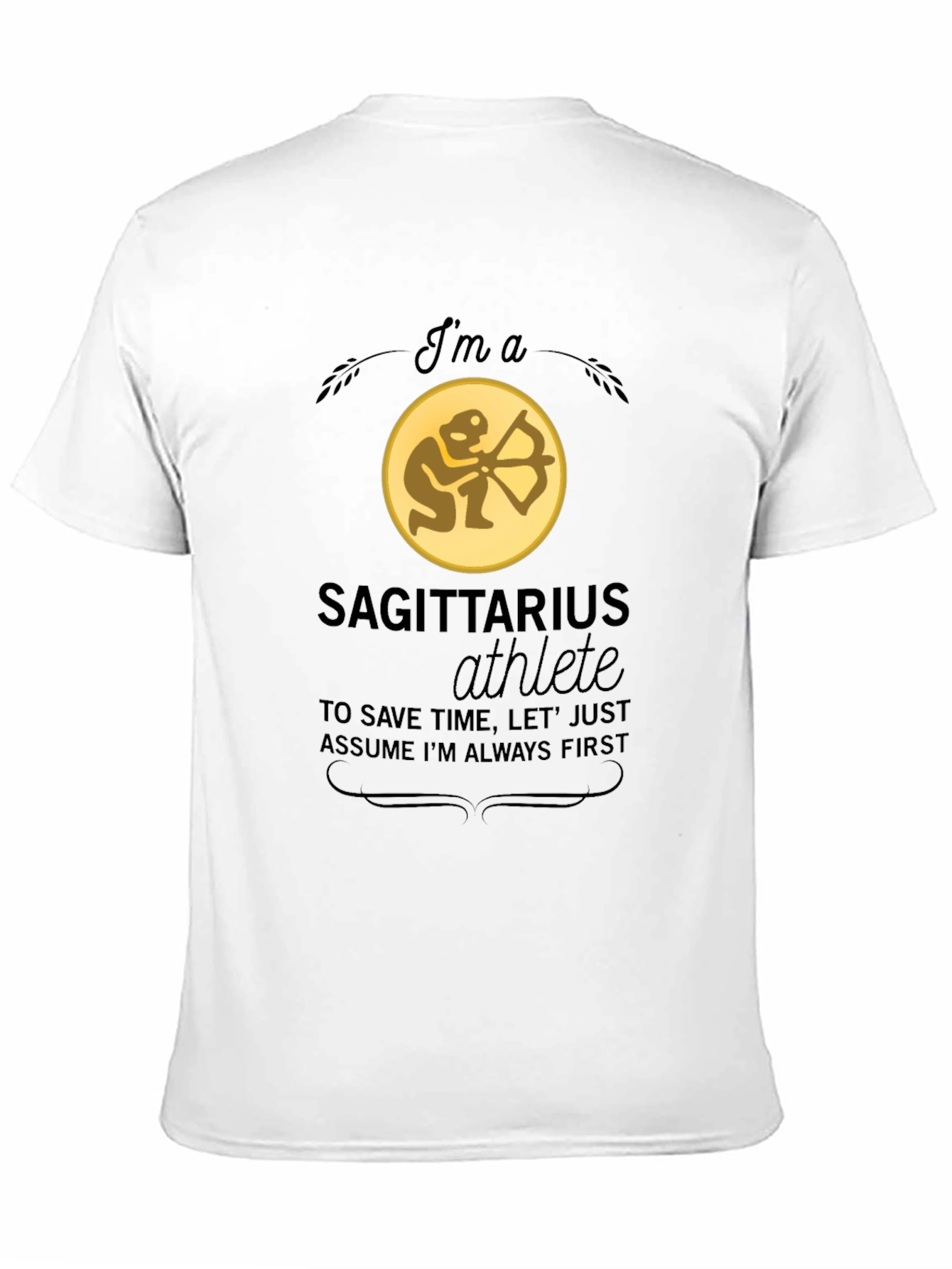 Sagittarius Athlete T-Shirt - Zodiac Tee