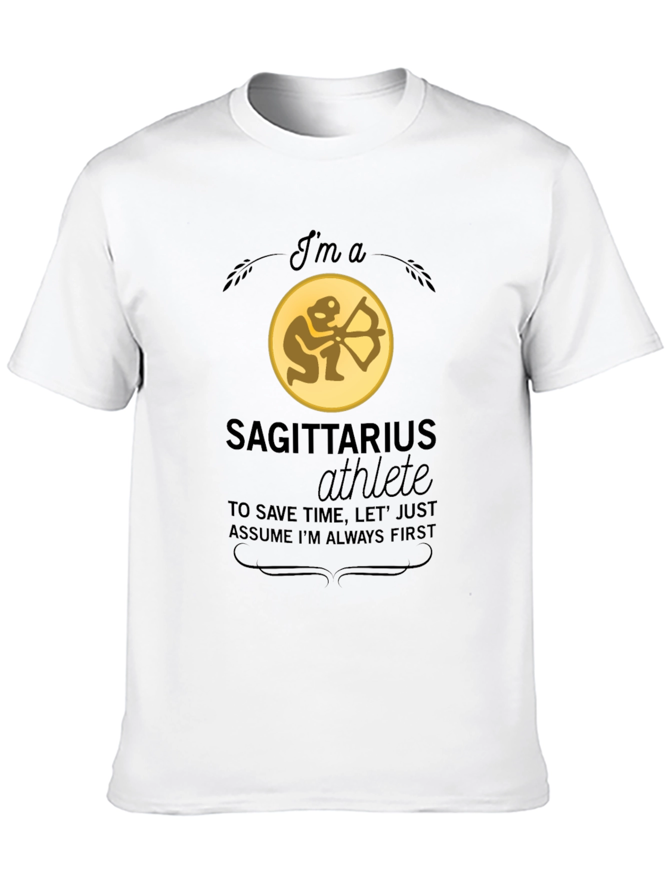 Sagittarius Athlete T-Shirt - Zodiac Tee