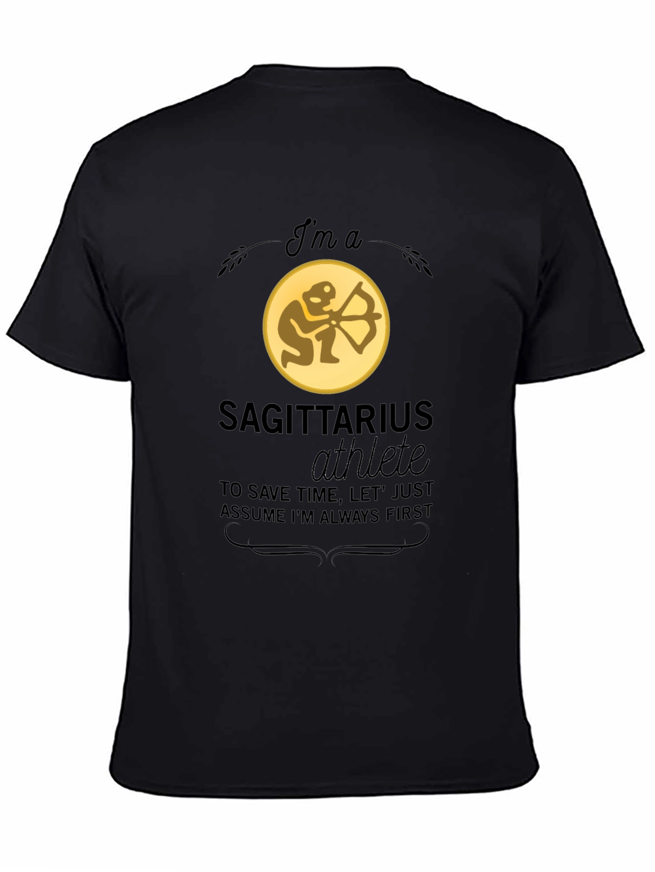Sagittarius Athlete T-Shirt - Zodiac Tee