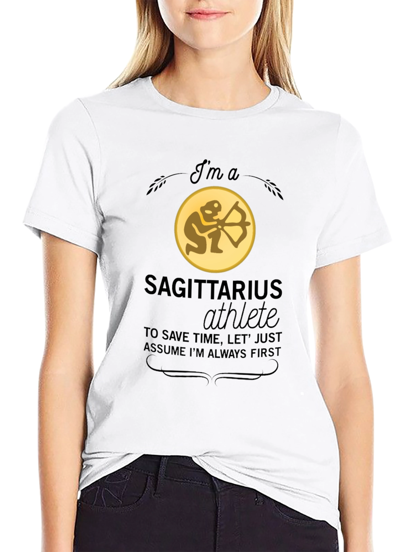 Sagittarius Athlete T-Shirt - Zodiac Tee