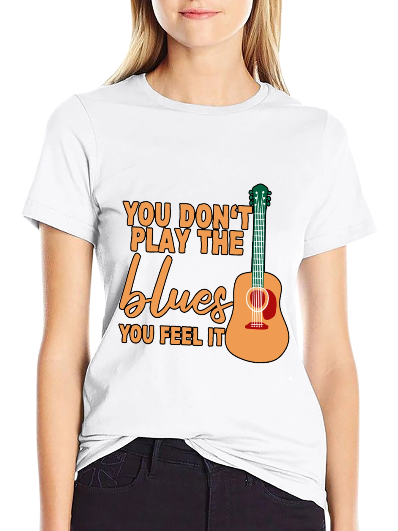 Blues Music Graphic Tee - You Feel It