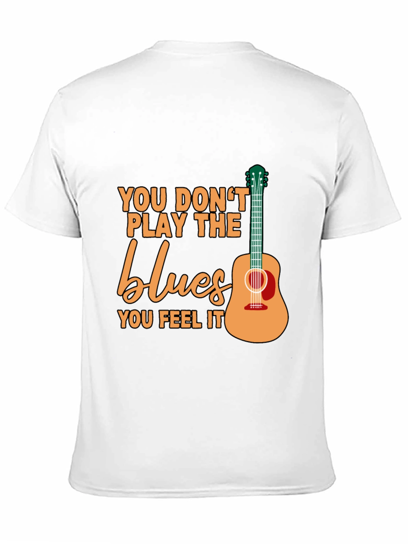 Blues Music Graphic Tee - You Feel It