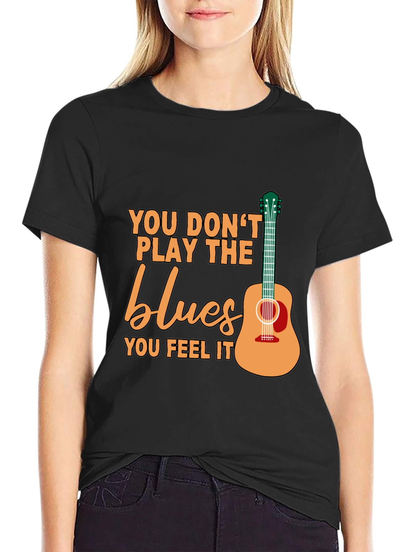 Blues Music Graphic Tee - You Feel It