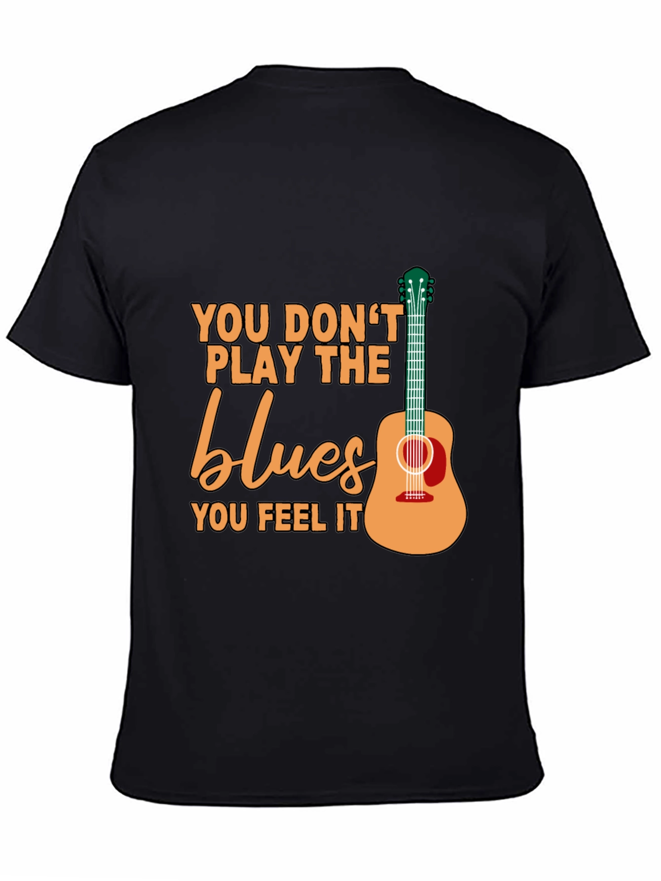 Blues Music Graphic Tee - You Feel It