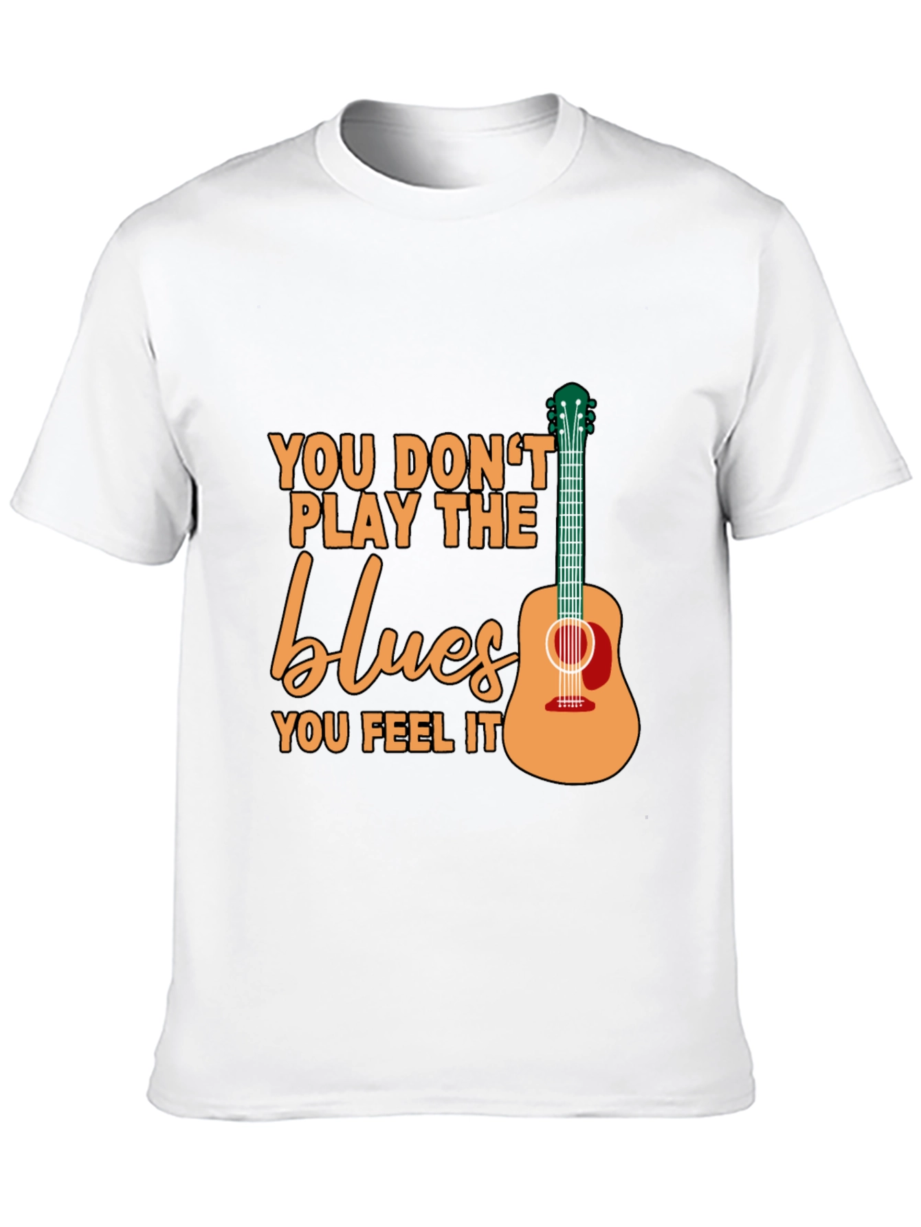 Blues Music Graphic Tee - You Feel It