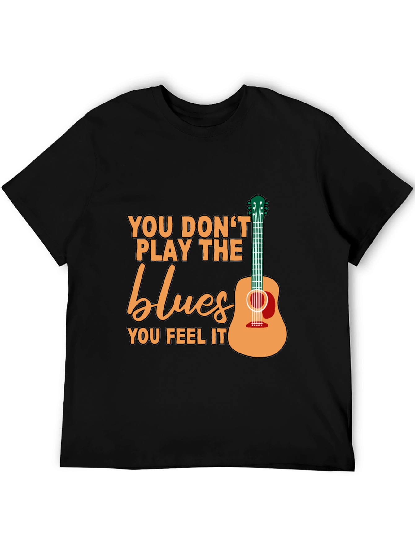 Blues Music Graphic Tee - You Feel It