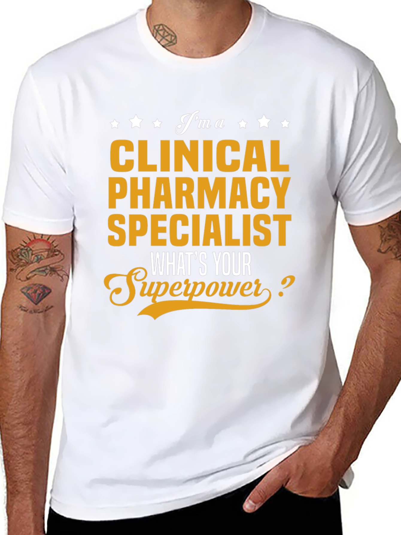 Clinical Pharmacy Specialist T-Shirt: Whats Your Superpower?