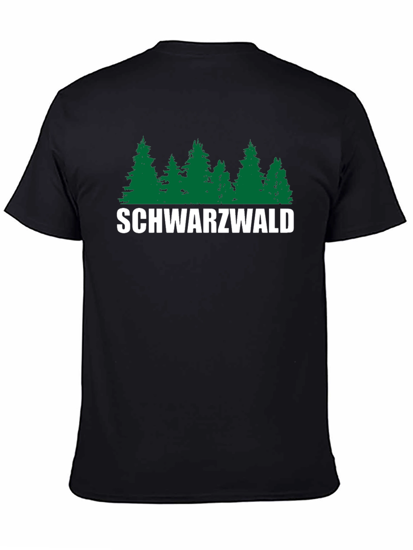 Schwarzwald Forest Tee - Black Graphic T-Shirt