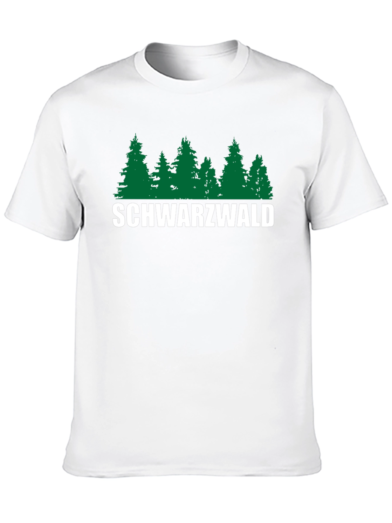 Schwarzwald Forest Tee - Black Graphic T-Shirt