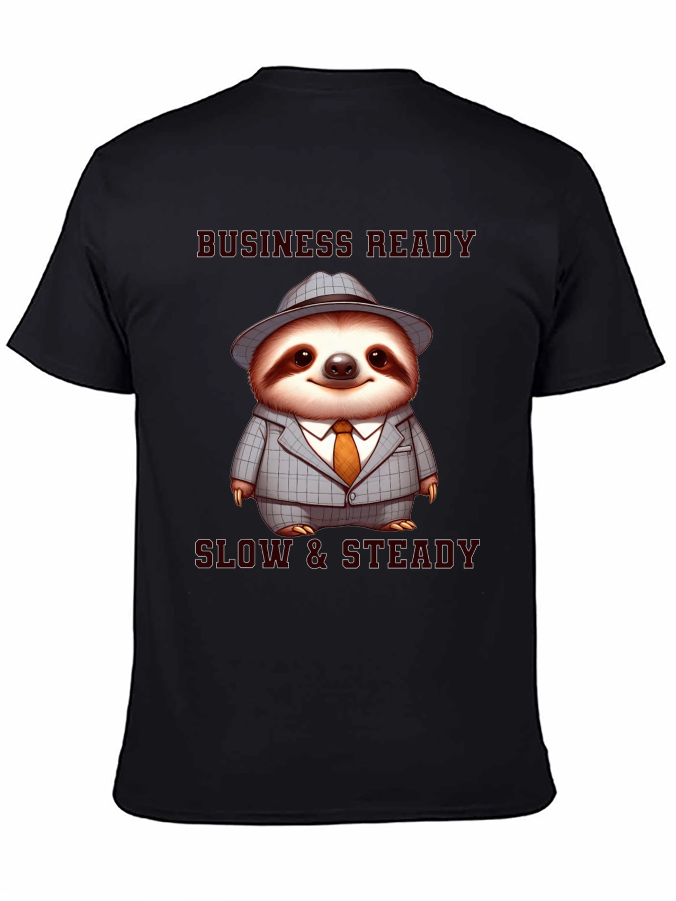 Business Ready Sloth T-Shirt - Slow & Steady Wins!
